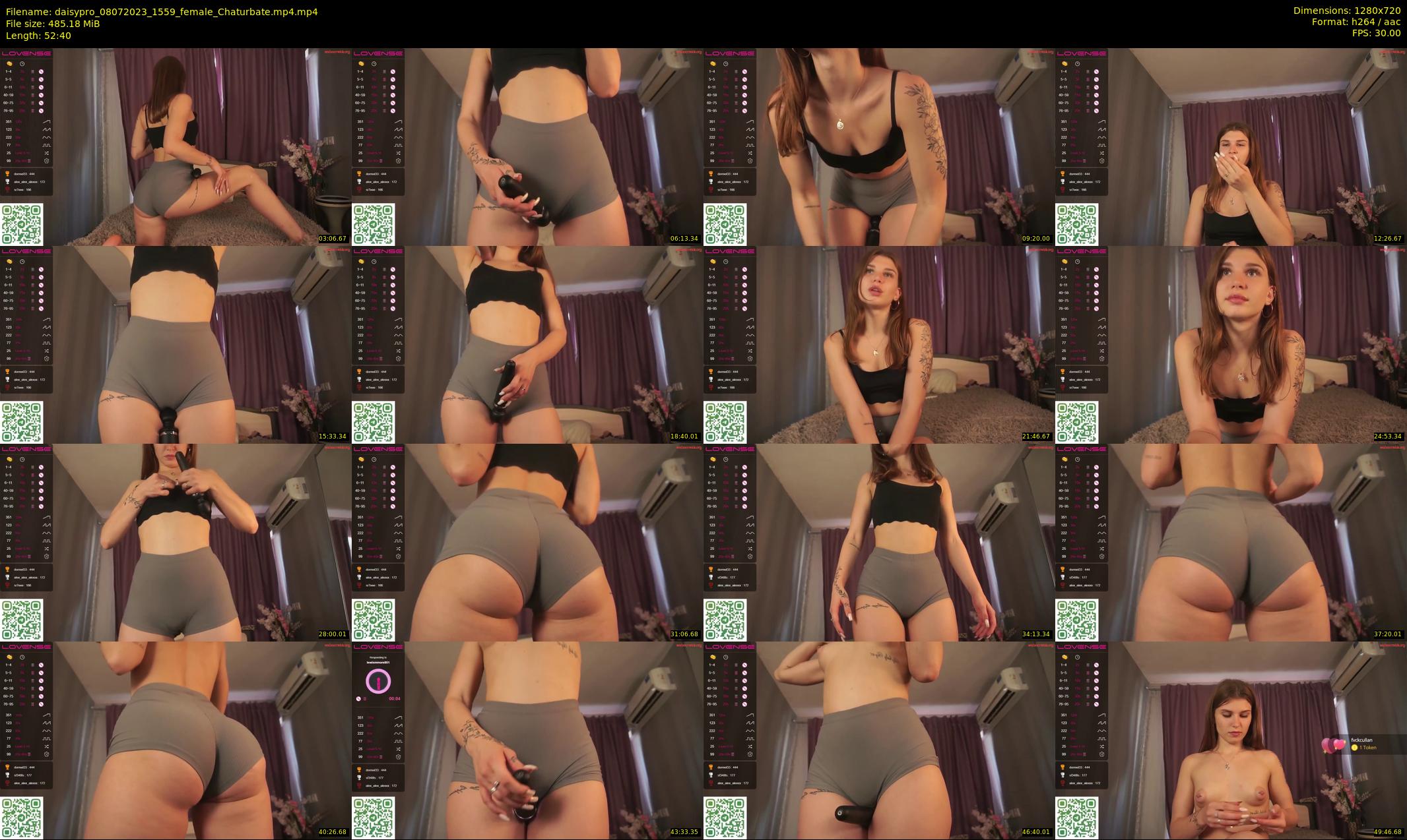 daisypro — 53 minute Chaturbate couple cam show recording, 720p, Jul 8, 2023