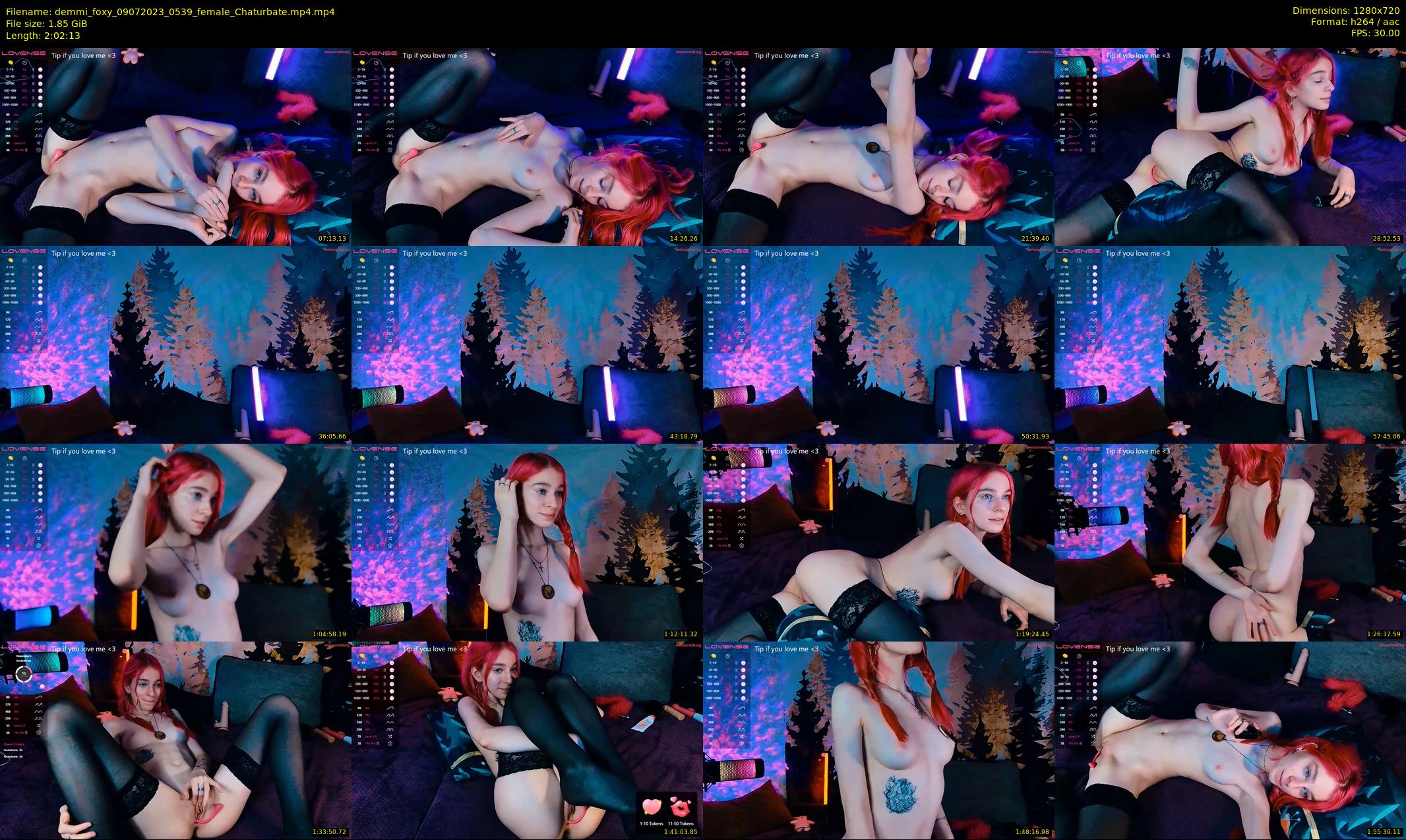 demmi_foxy — 123 minute Chaturbate couple cam show recording, 720p, Jul 9, 2023