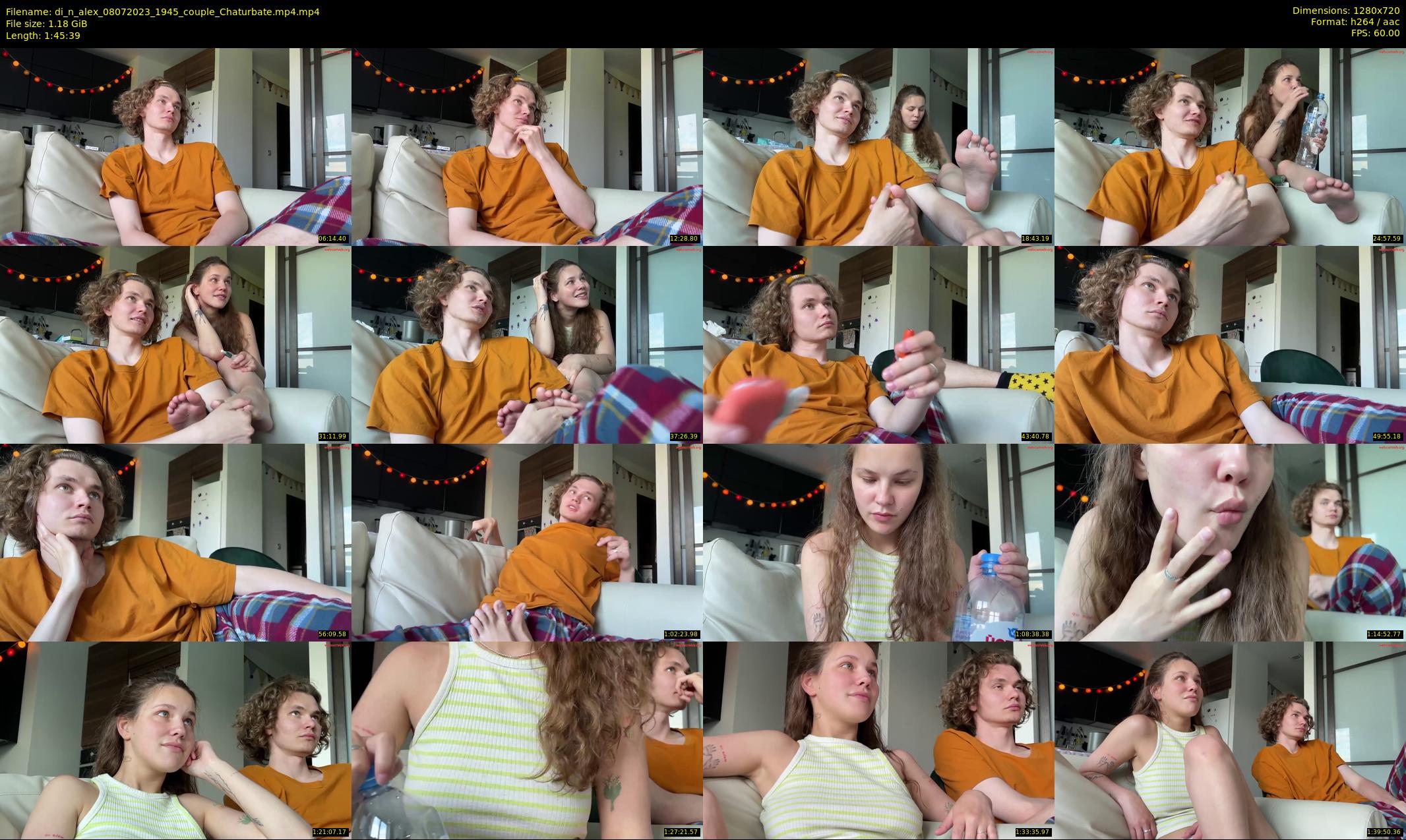 di_n_alex — 106 minute Chaturbate couple cam show recording, 720p, Jul 8, 2023