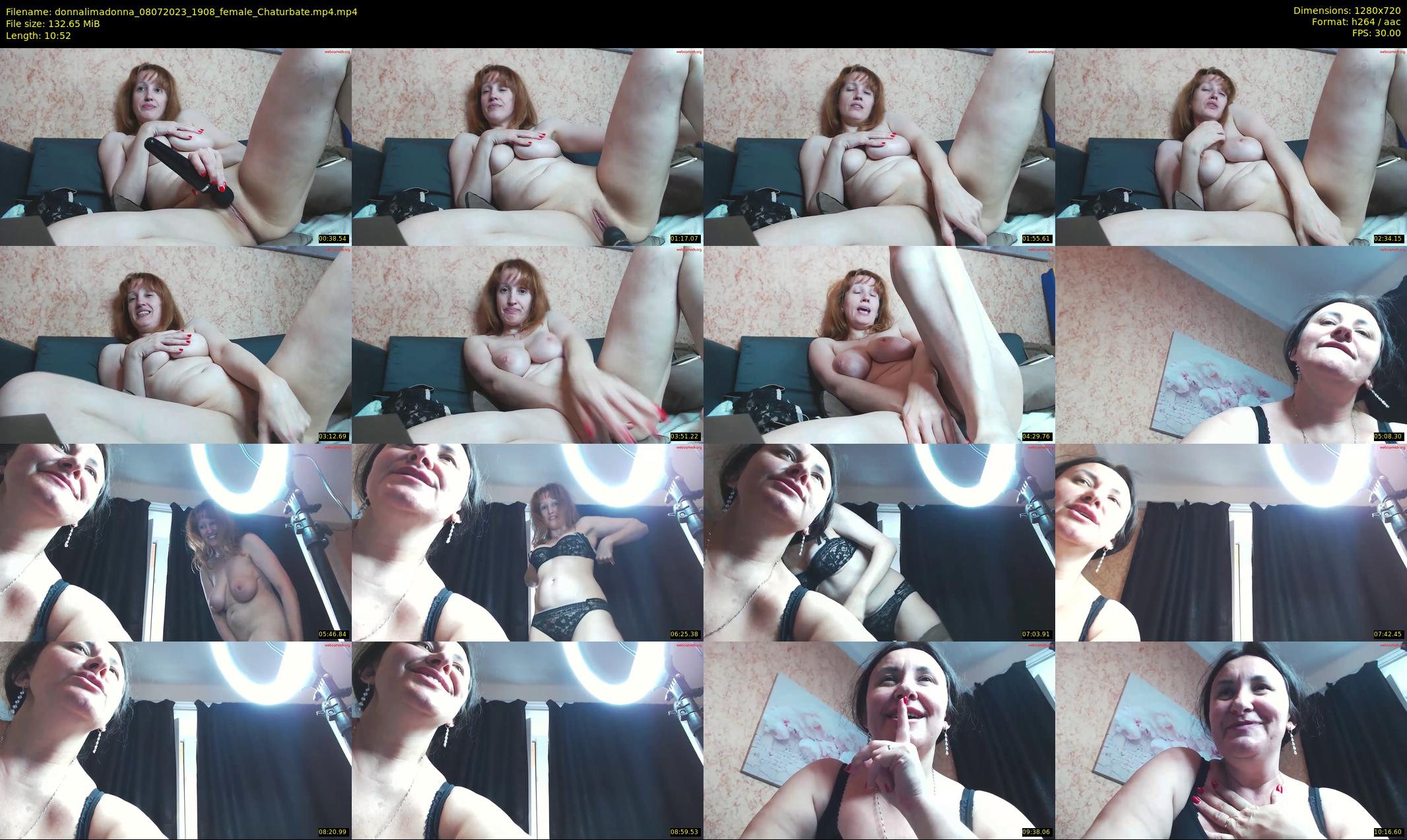 donnalimadonna — 11 minute Chaturbate female cam show recording, 720p, Jul 8, 2023