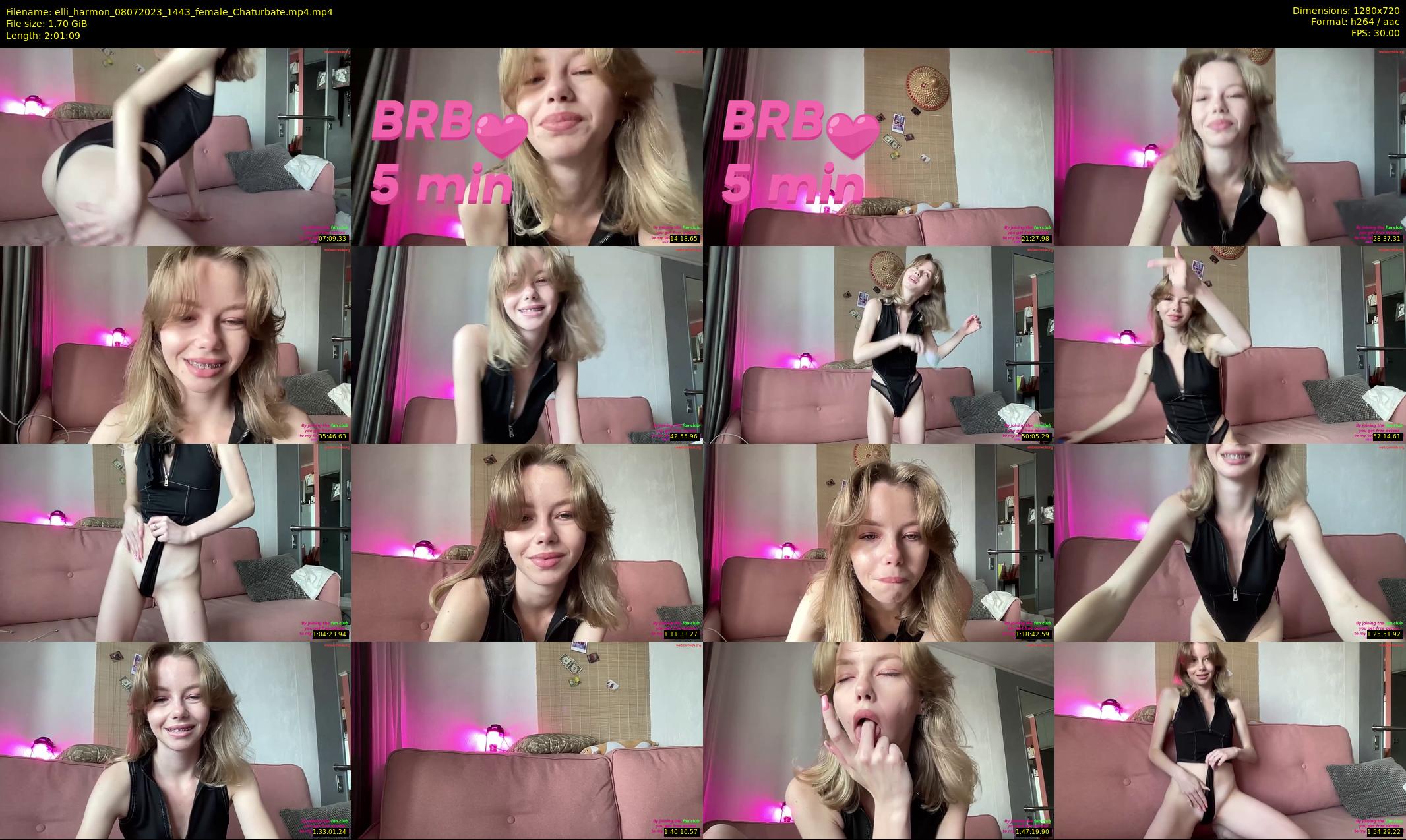 elli_harmon — 122 minute Chaturbate female cam show recording, 720p, Jul 8, 2023