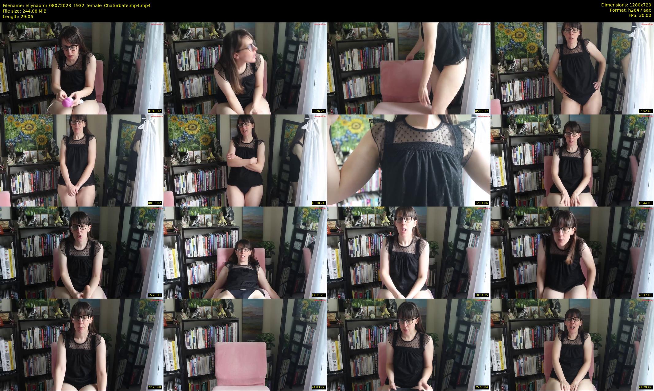 ellynaomi — 30 minute Chaturbate female cam show recording, 720p, Jul 8, 2023