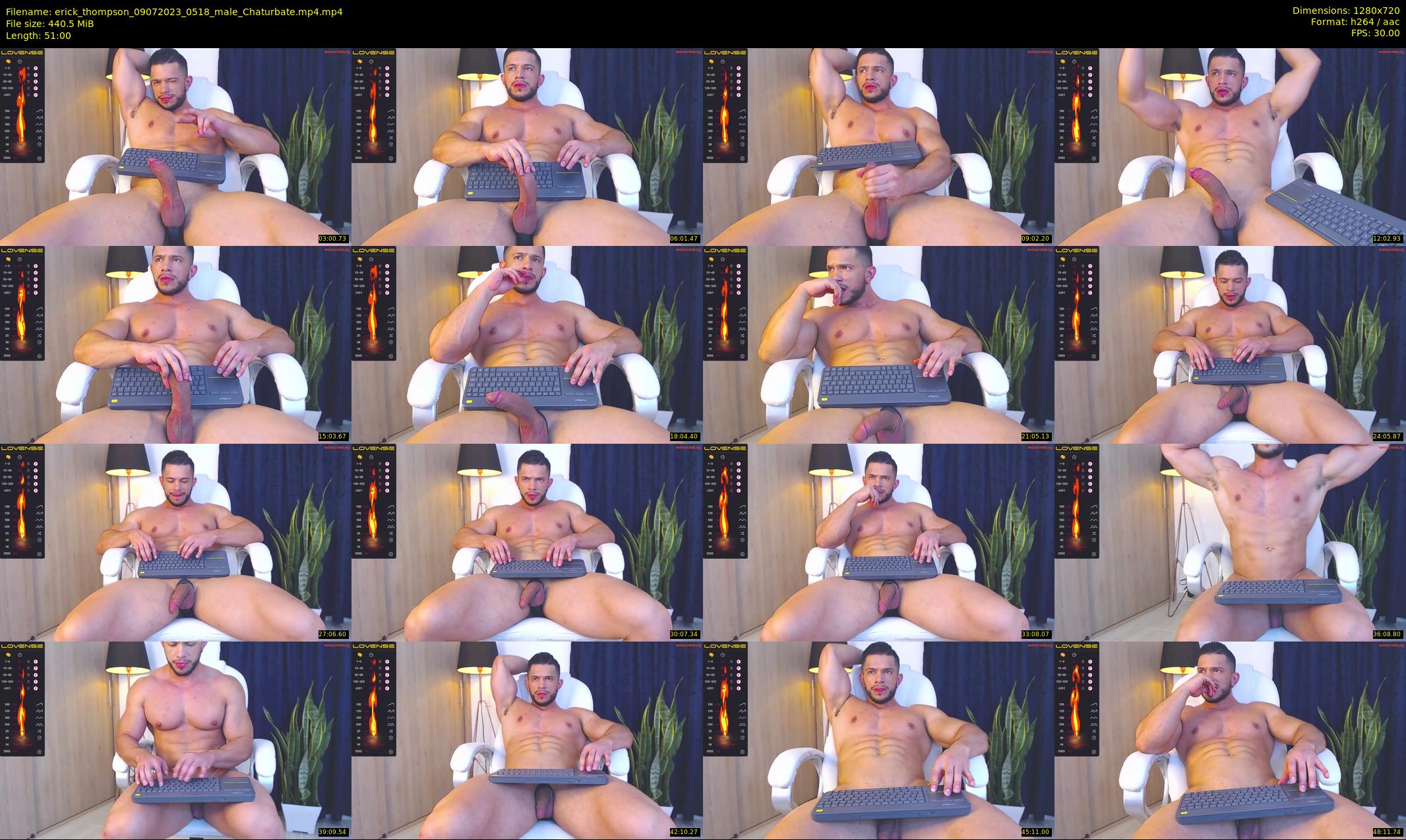 erick_thompson — 51 minute Chaturbate male cam show recording, 720p, Jul 9, 2023