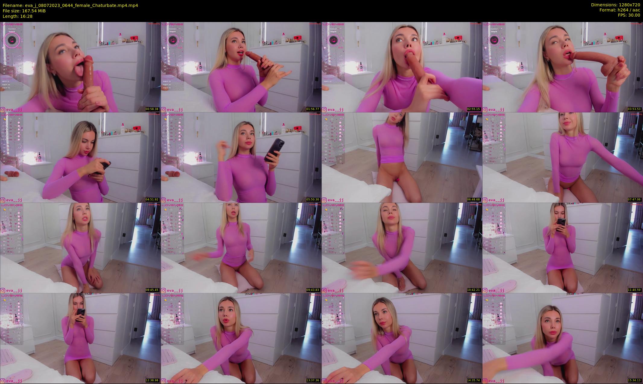 eva_j — 17 minute Chaturbate female cam show recording, 720p, Jul 8, 2023