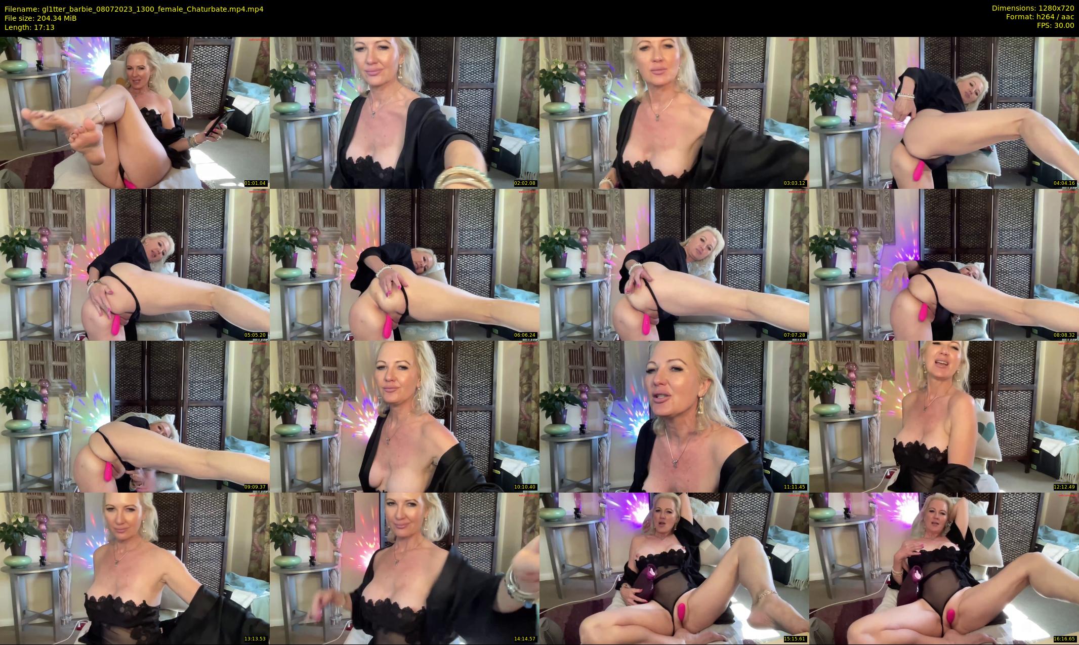 gl1tter_barbie — 18 minute Chaturbate female cam show recording, 720p, Jul 8, 2023