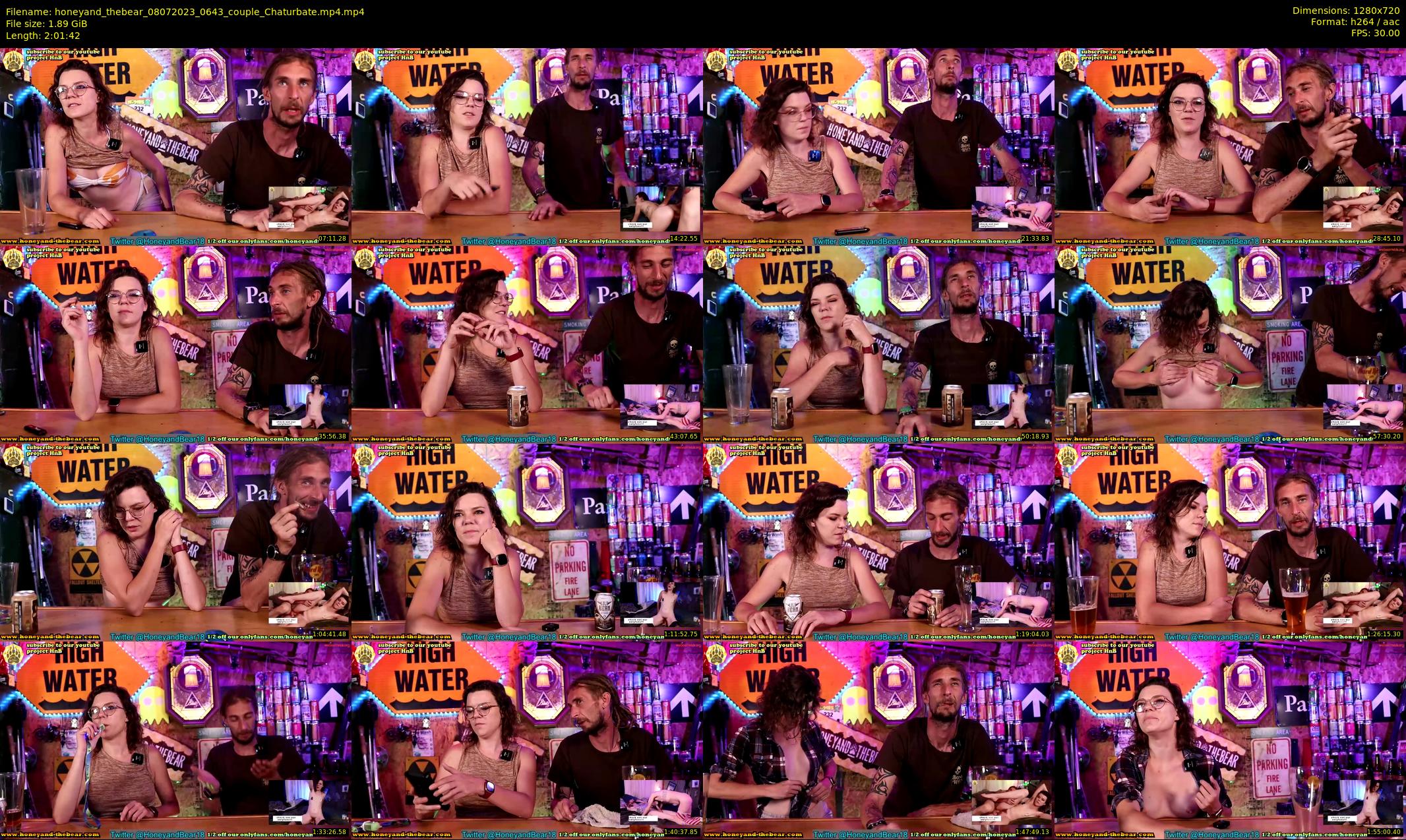 honeyand_thebear — 122 minute Chaturbate couple cam show recording, 720p, Jul 8, 2023