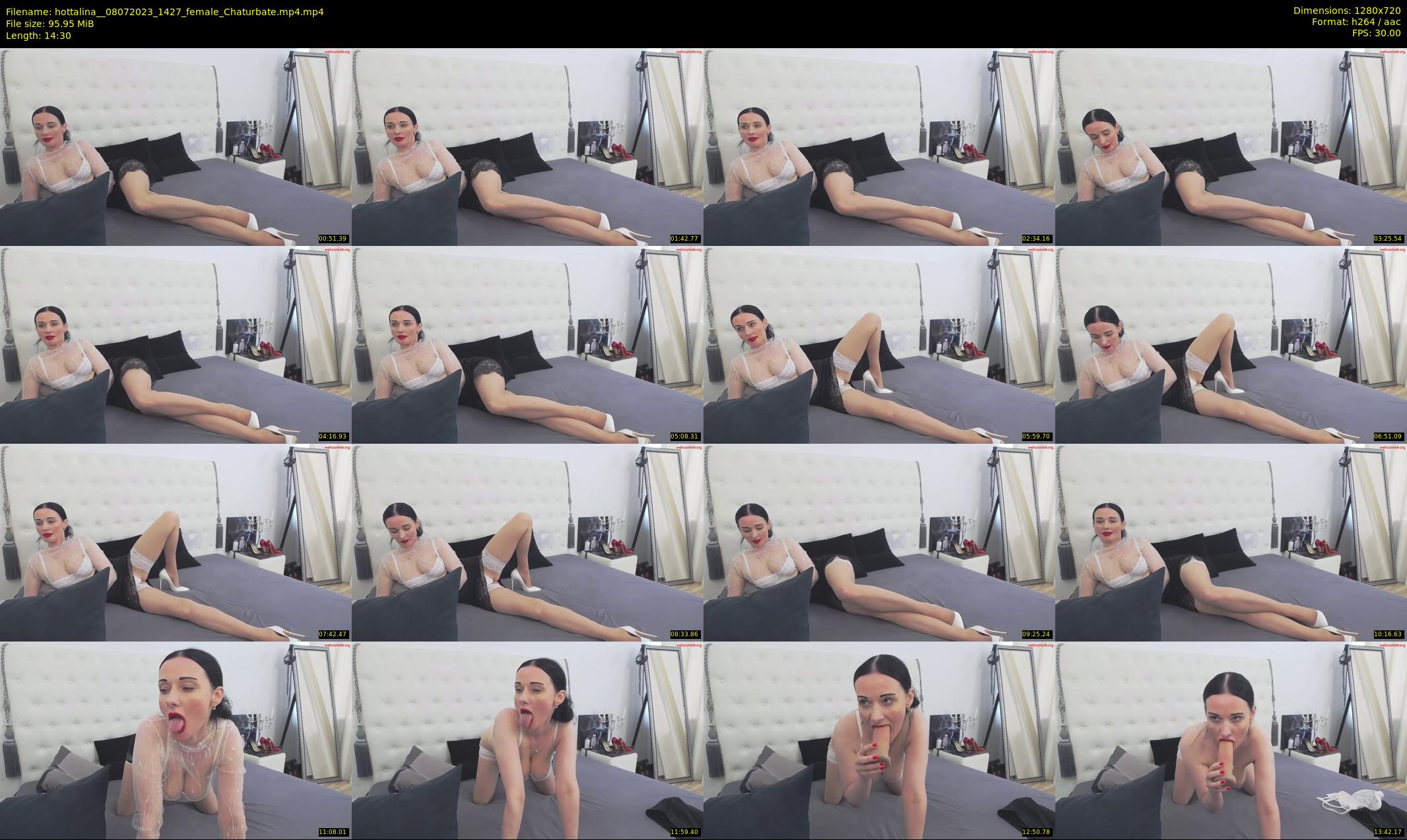 hottalina_ — 15 minute Chaturbate female cam show recording, 720p, Jul 8, 2023