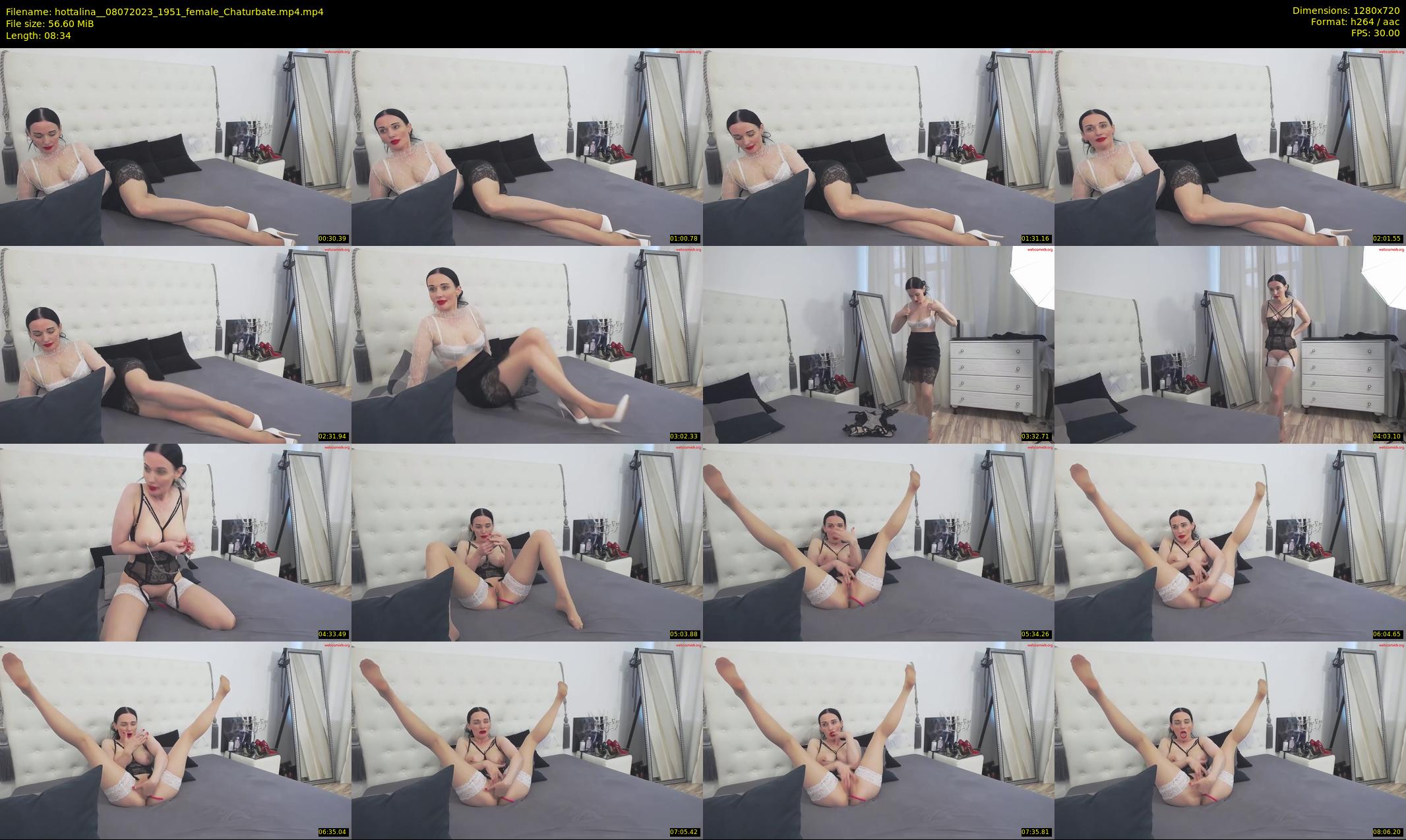 hottalina_ — 9 minute Chaturbate female cam show recording, 720p, Jul 8, 2023