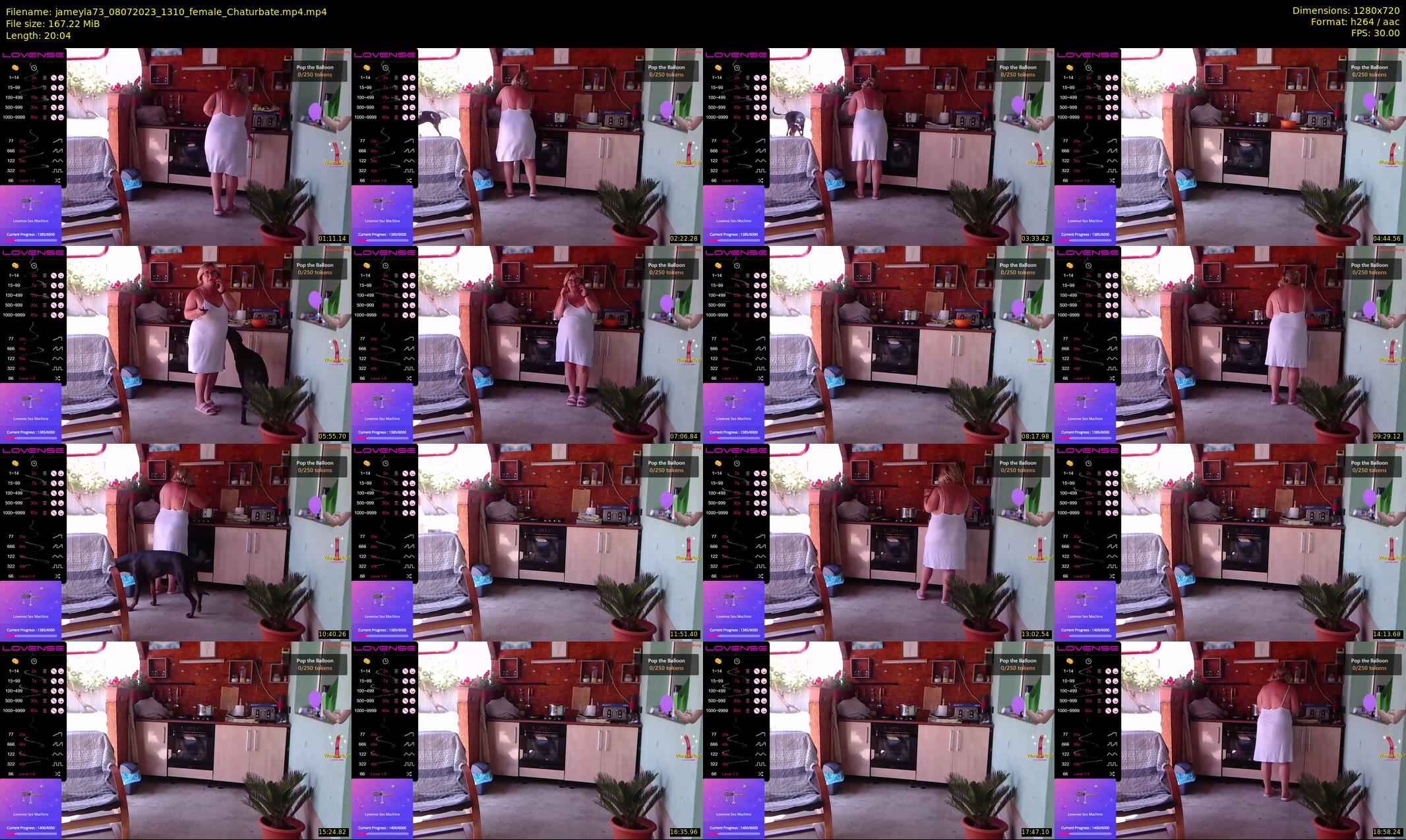 jameyla73 — 21 minute Chaturbate female cam show recording, 720p, Jul 8, 2023