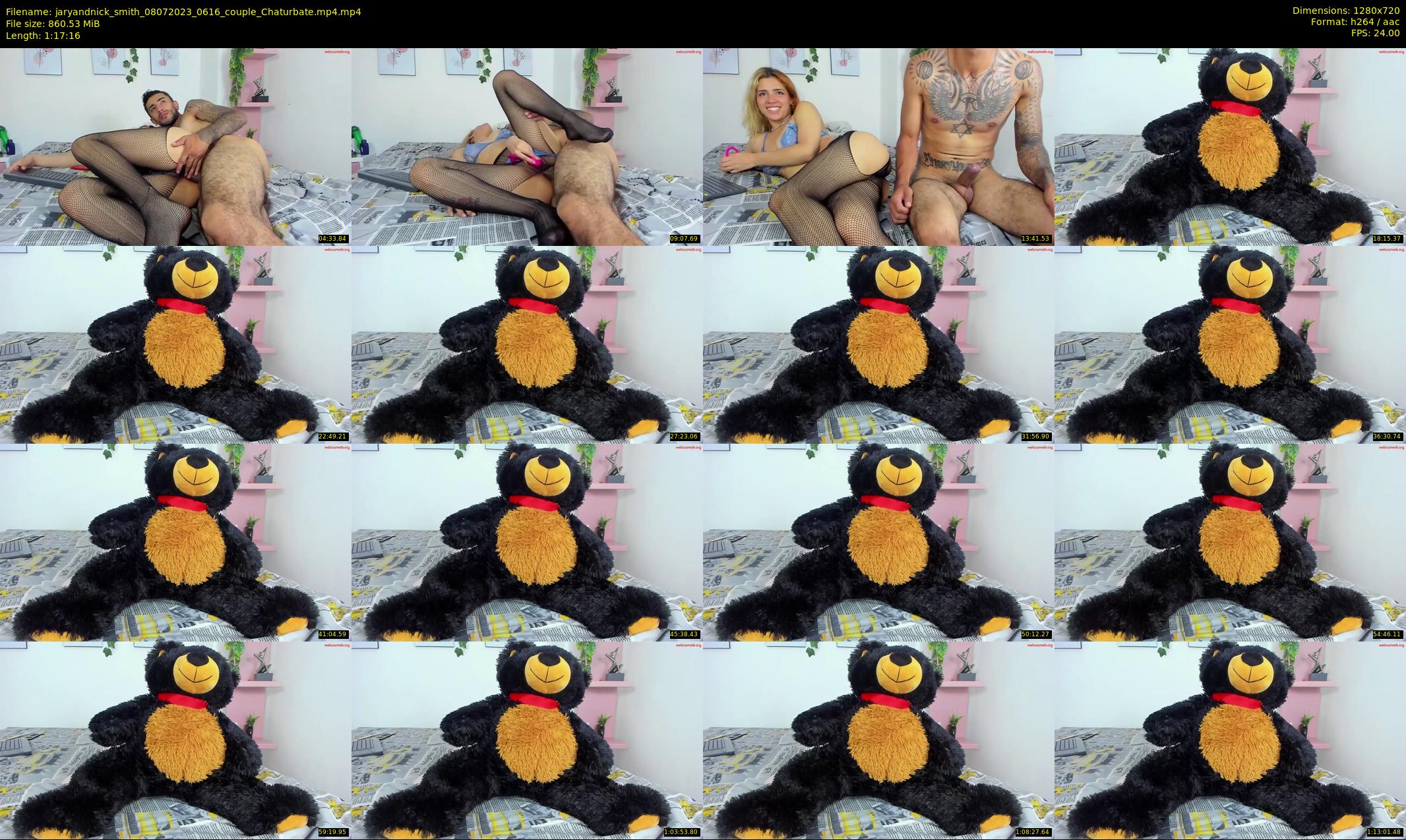 jaryandnick_smith — 78 minute Chaturbate couple cam show recording, 720p, Jul 8, 2023