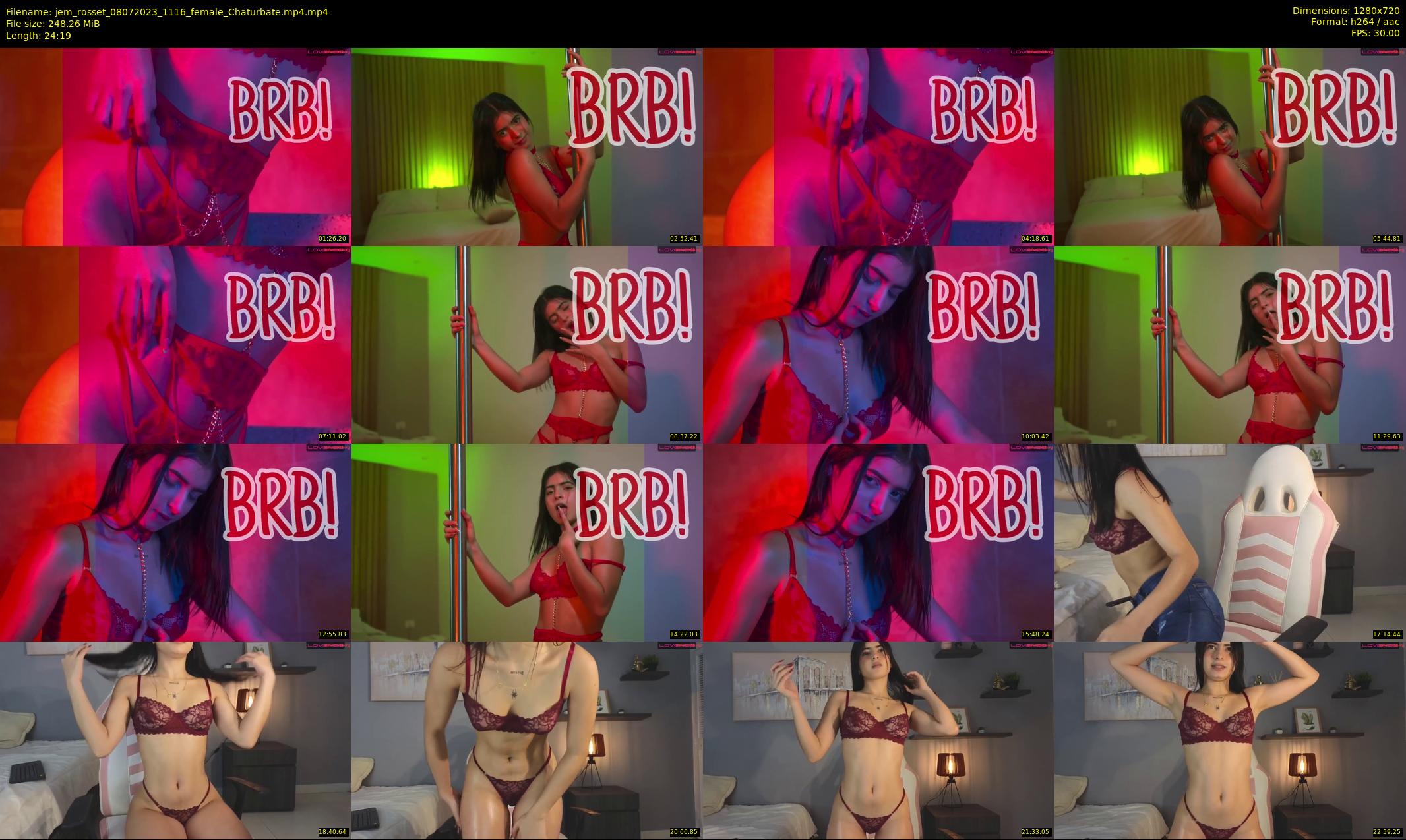 jem_rosset — 25 minute Chaturbate female cam show recording, 720p, Jul 8, 2023