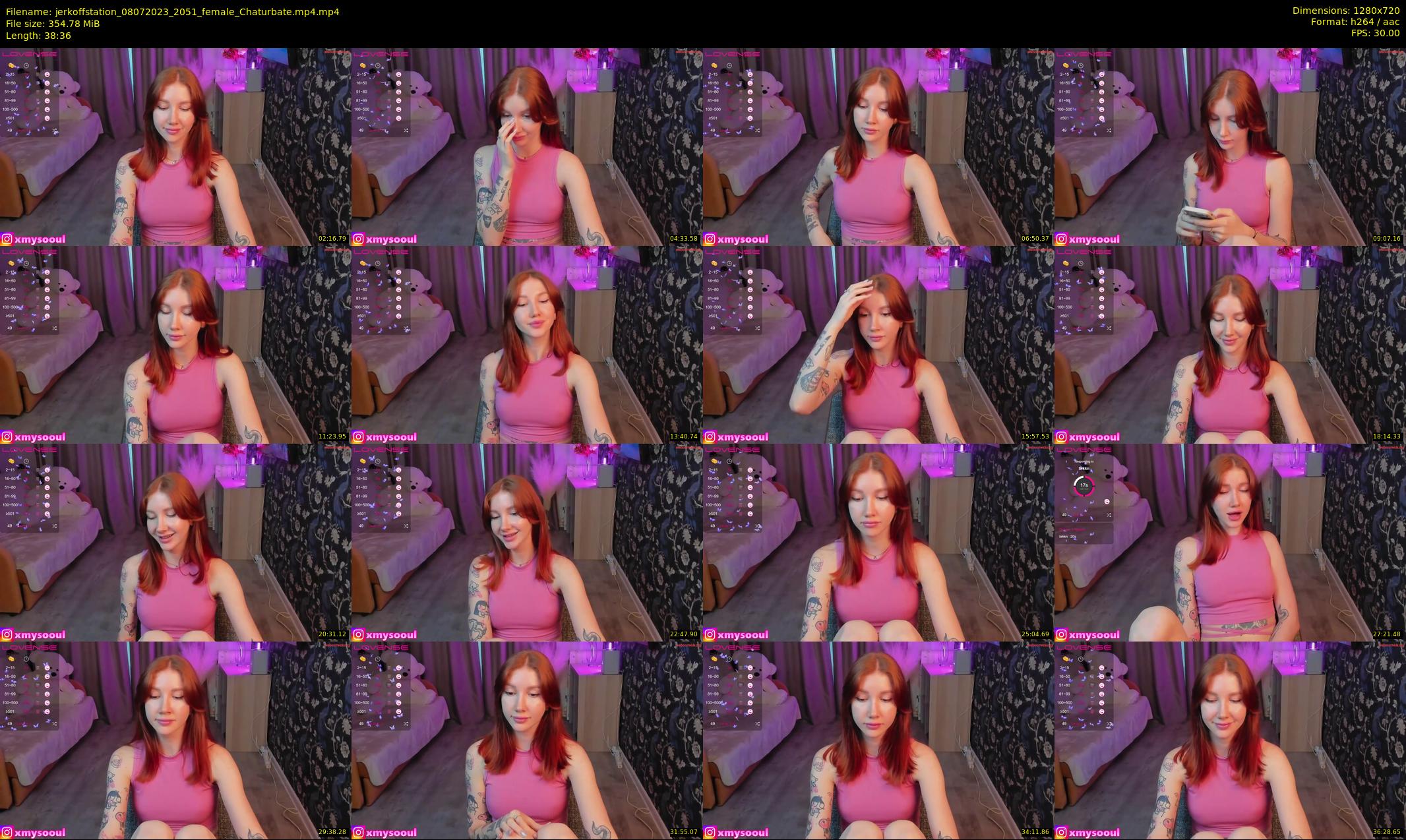jerkoffstation — 39 minute Chaturbate couple cam show recording, 720p, Jul 8, 2023