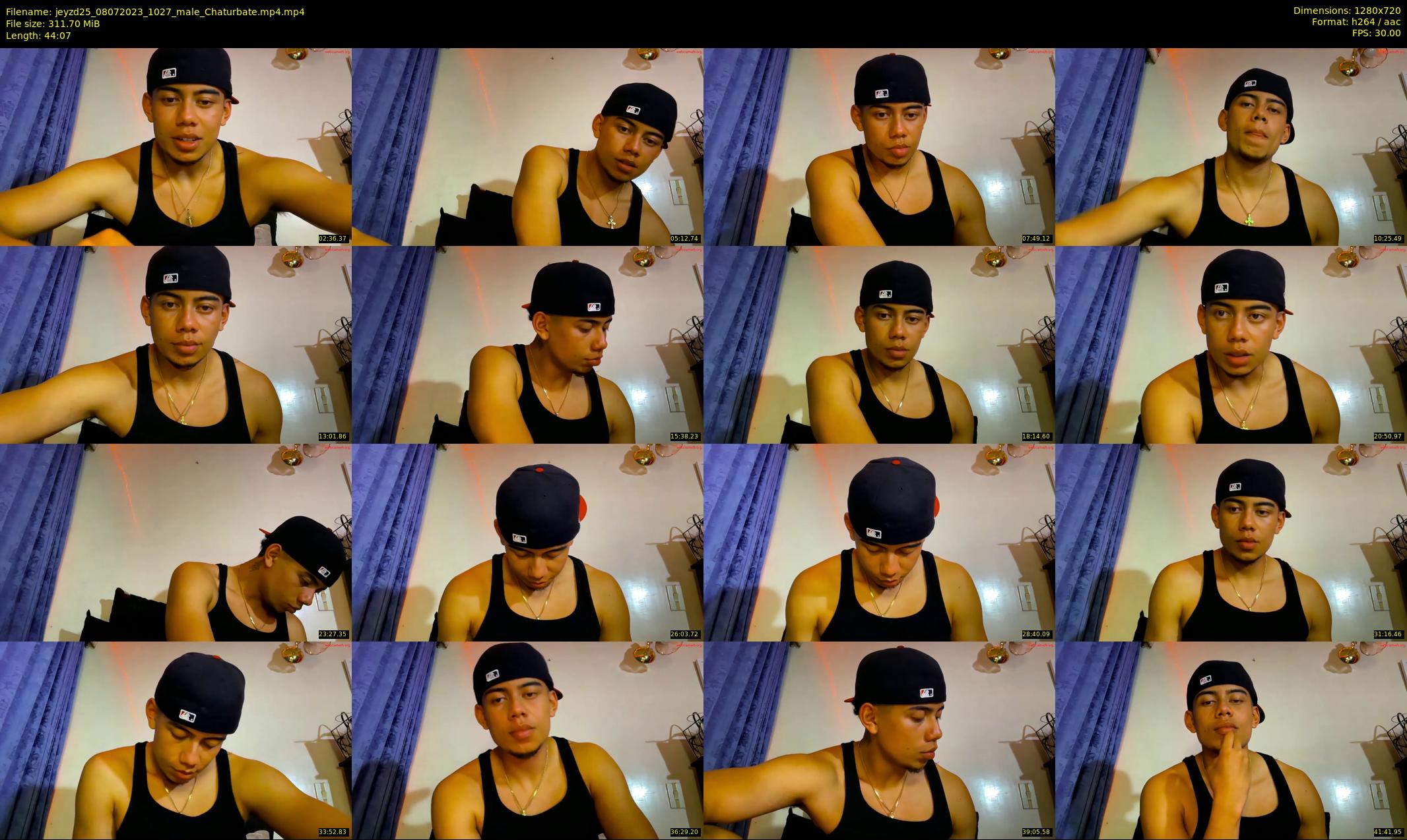 jeyzd25 — 45 minute Chaturbate male cam show recording, 720p, Jul 8, 2023