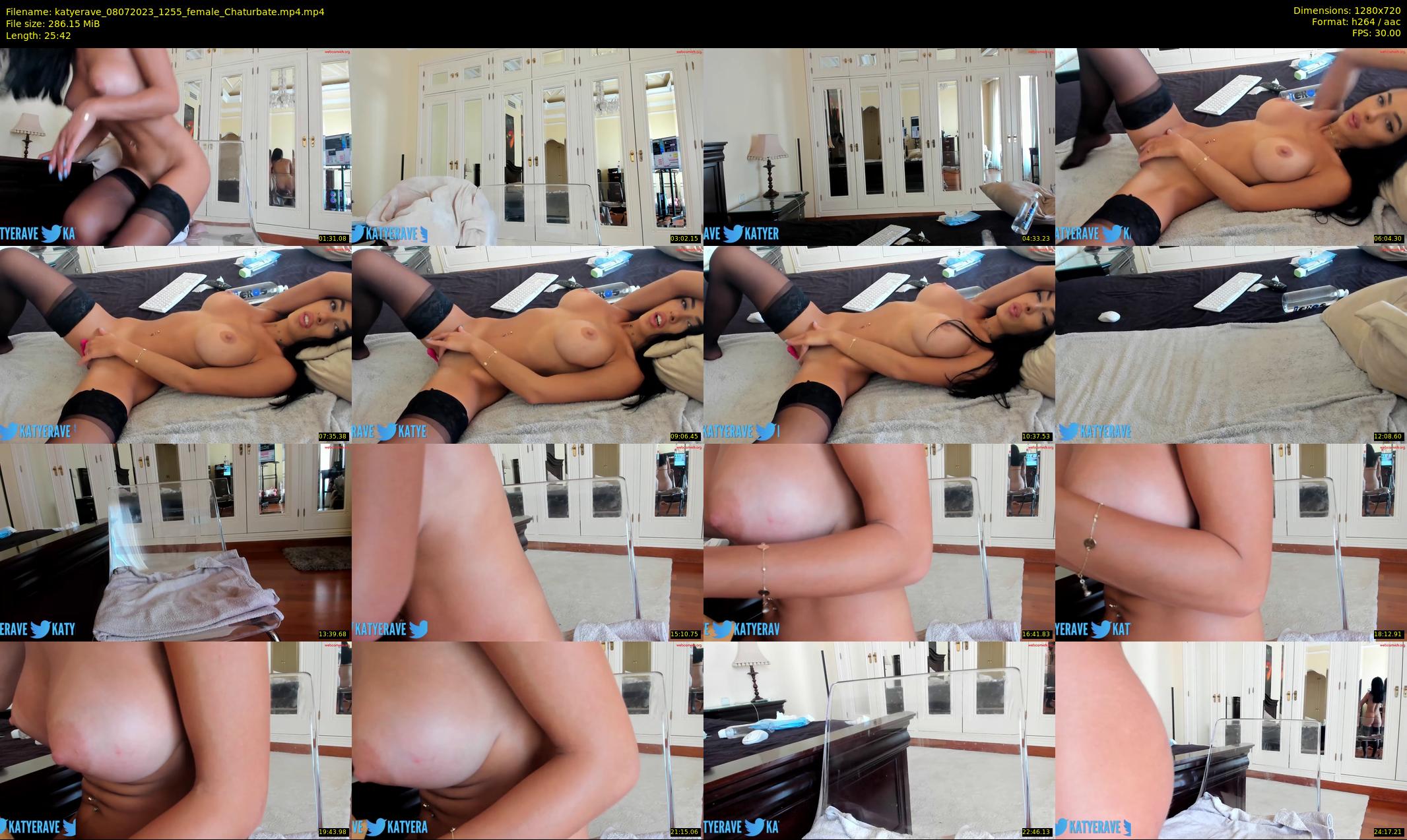 katyerave — 26 minute Chaturbate female cam show recording, 720p, Jul 8, 2023