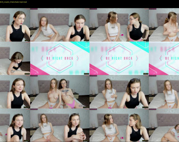 kebesheska — 120 minute Chaturbate couple cam show recording, 720p, Jul 8, 2023