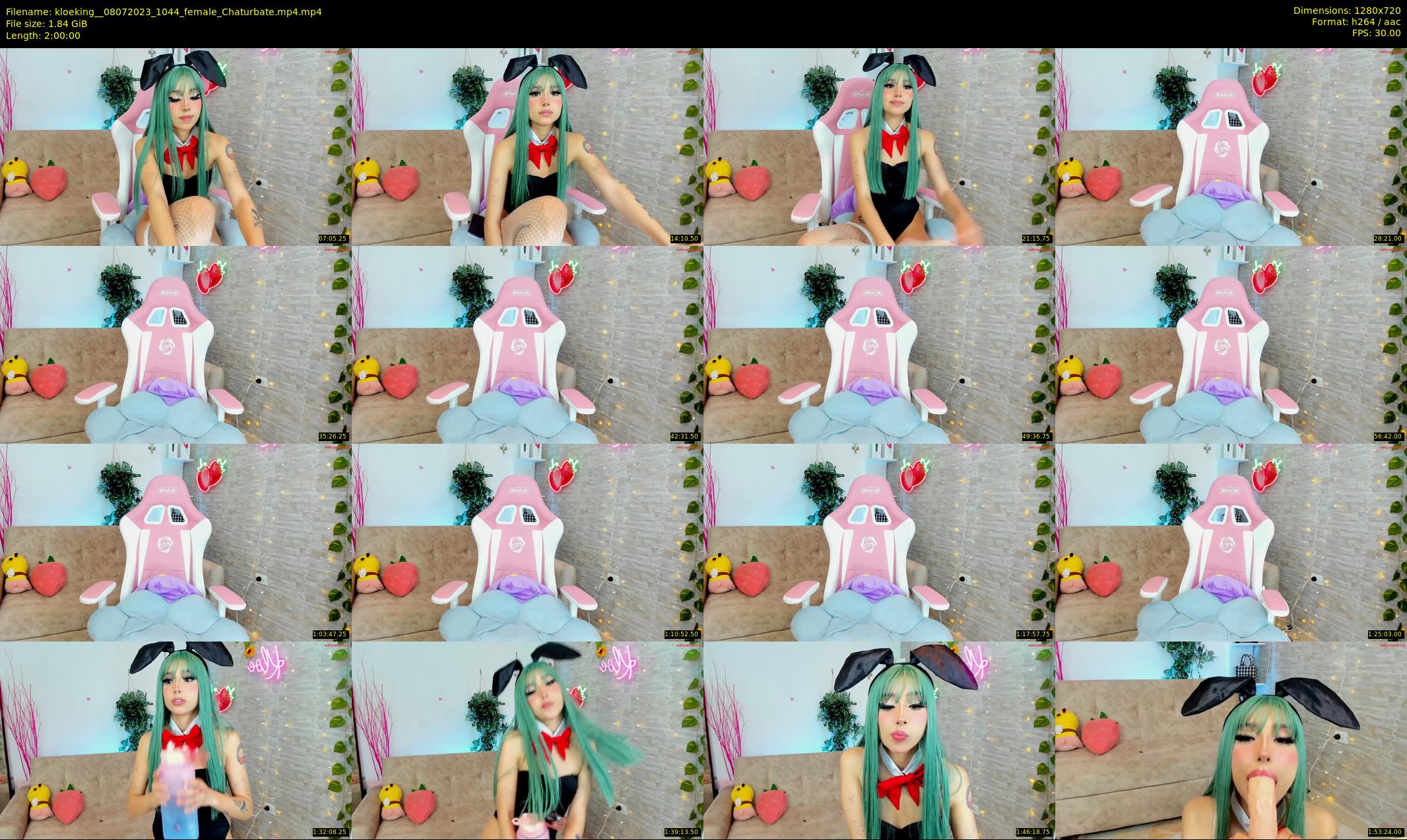 kloeking_ — 120 minute Chaturbate female cam show recording, 720p, Jul 8, 2023