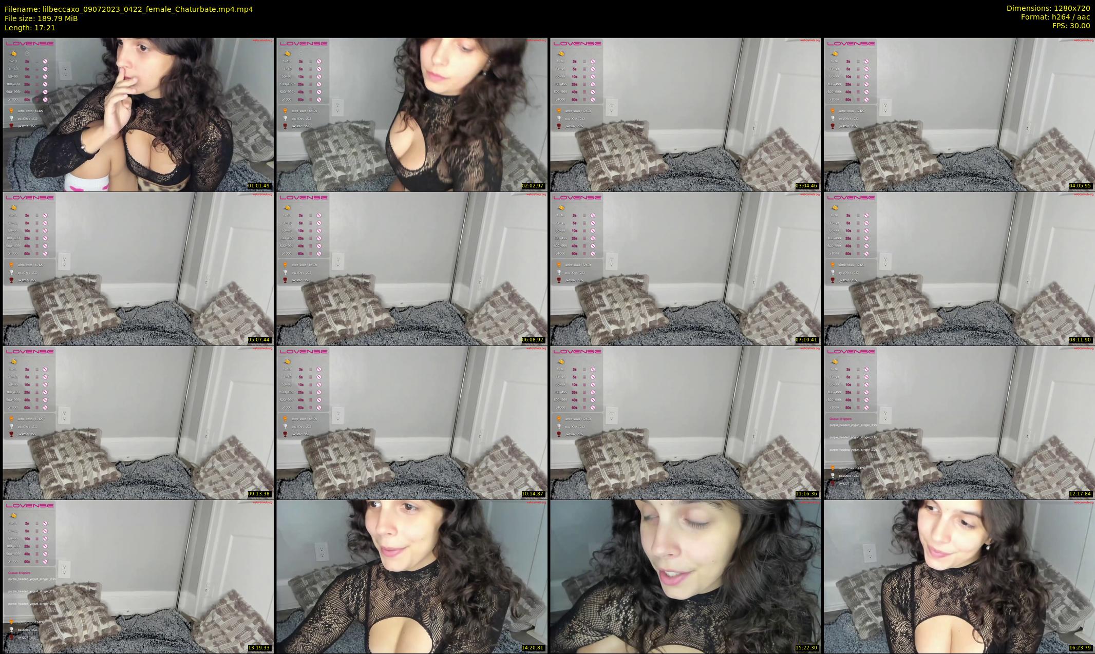 lilbeccaxo — 18 minute Chaturbate female cam show recording, 720p, Jul 9, 2023