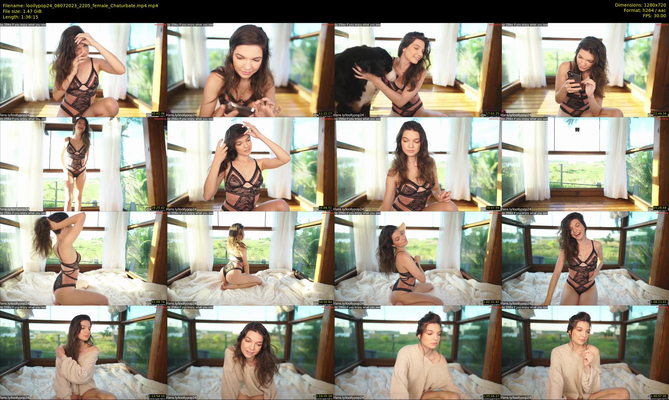 loollypop24 — 97 minute Chaturbate female cam show recording, 720p, Jul 8, 2023