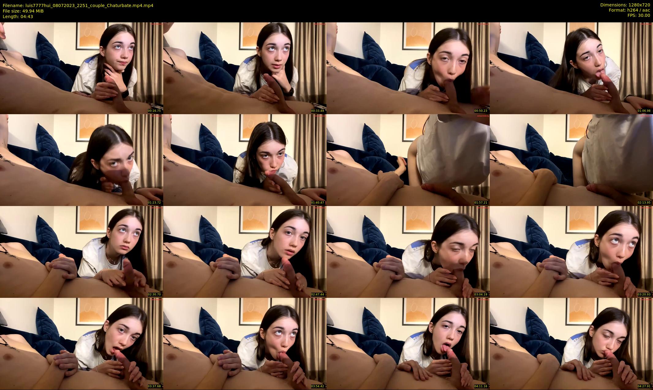 luis7777hui — 5 minute Chaturbate couple cam show recording, 720p, Jul 8, 2023