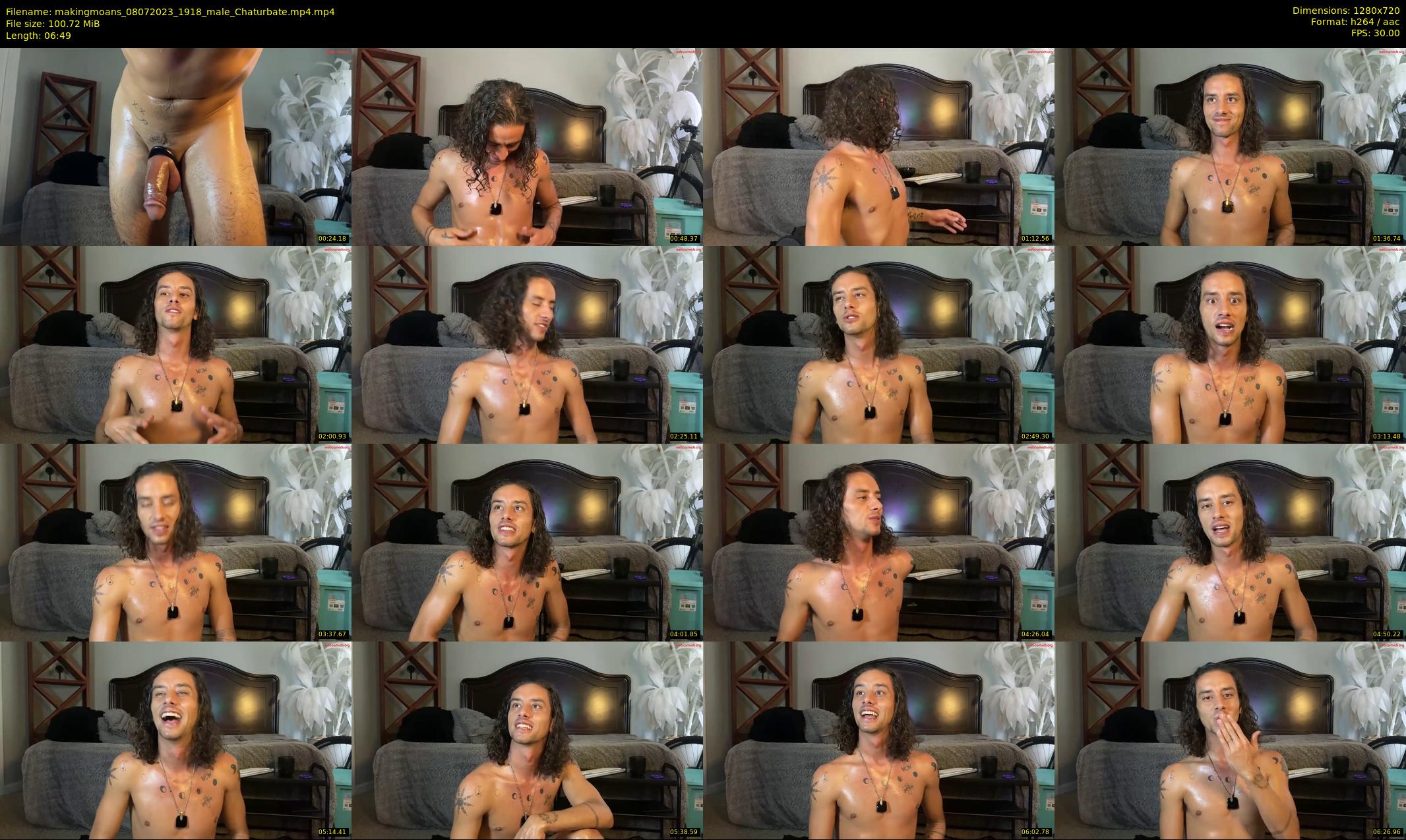 makingmoans — 7 minute Chaturbate male cam show recording, 720p, Jul 8, 2023