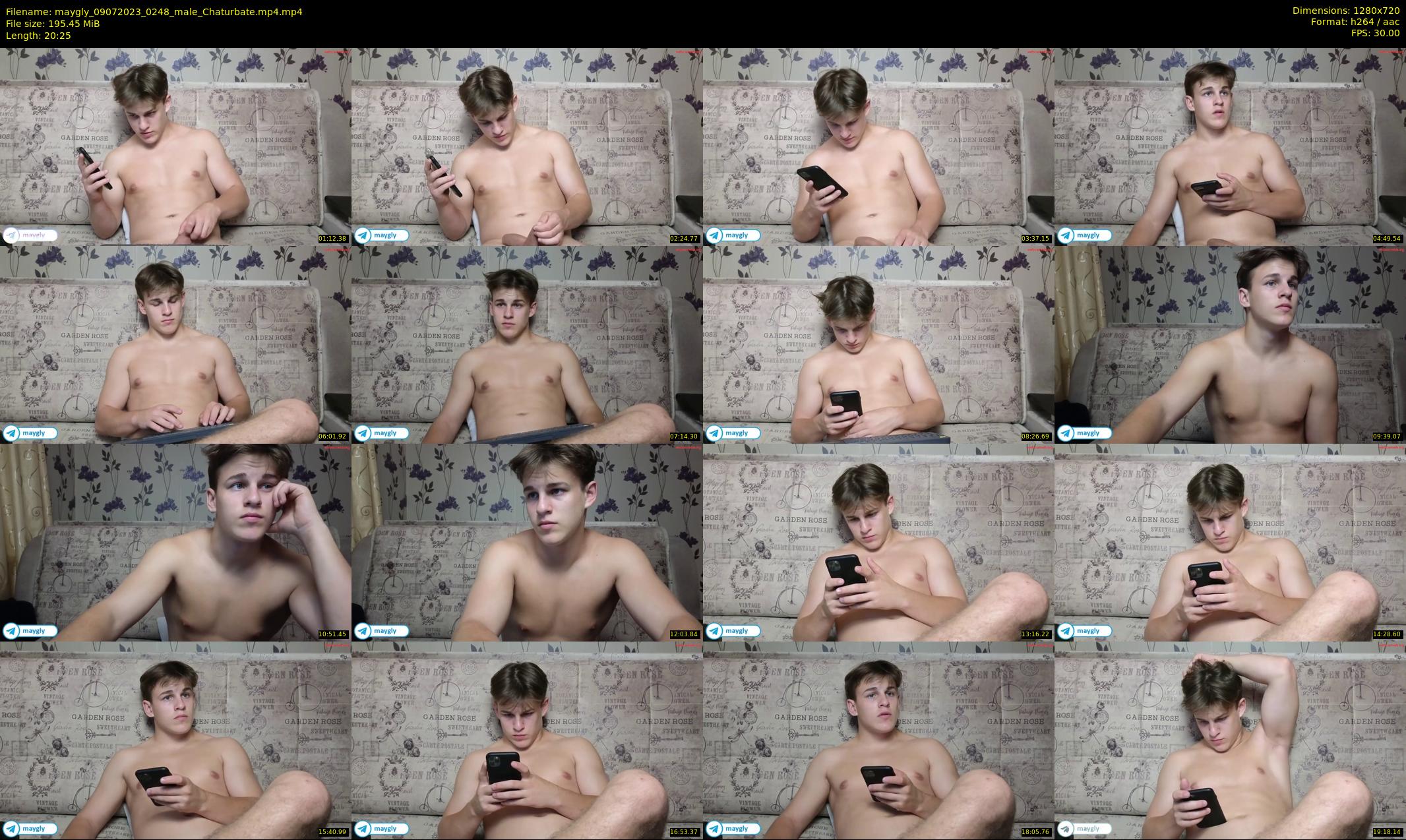 maygly — 21 minute Chaturbate male cam show recording, 720p, Jul 9, 2023