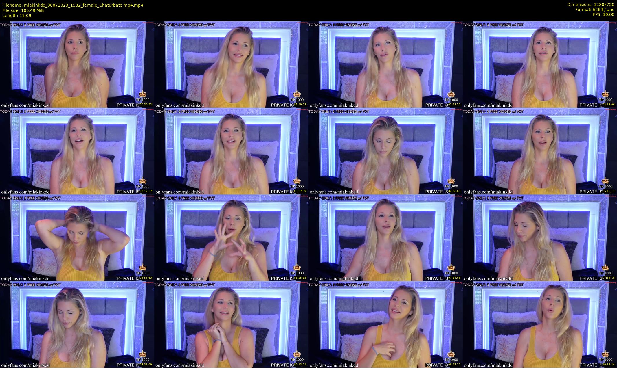 miakinkdd — 12 minute Chaturbate female cam show recording, 720p, Jul 8, 2023