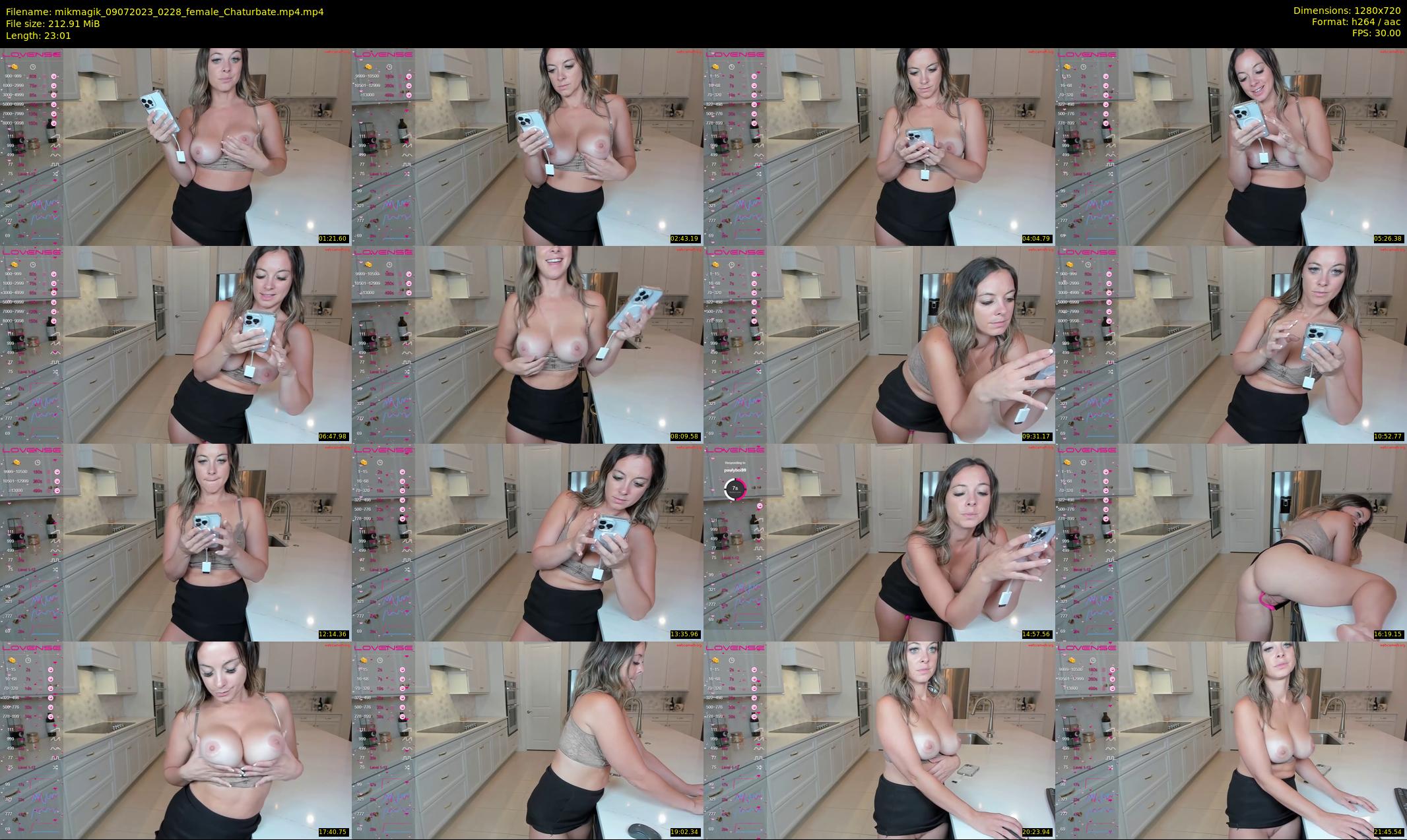 mikmagik — 24 minute Chaturbate female cam show recording, 720p, Jul 9, 2023
