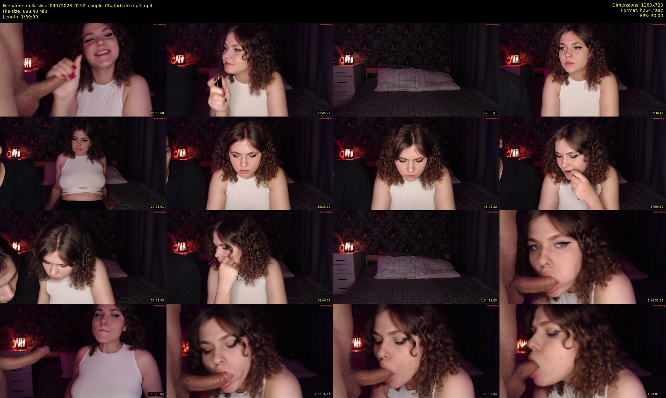milk_slice — 100 minute Chaturbate couple cam show recording, 720p, Jul 9, 2023