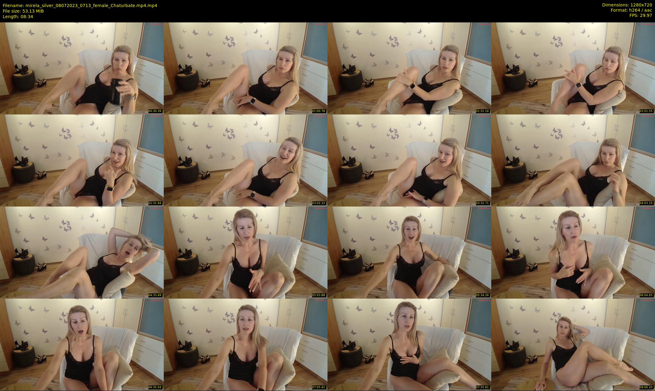 mirela_silver — 9 minute Chaturbate female cam show recording, 720p, Jul 8, 2023