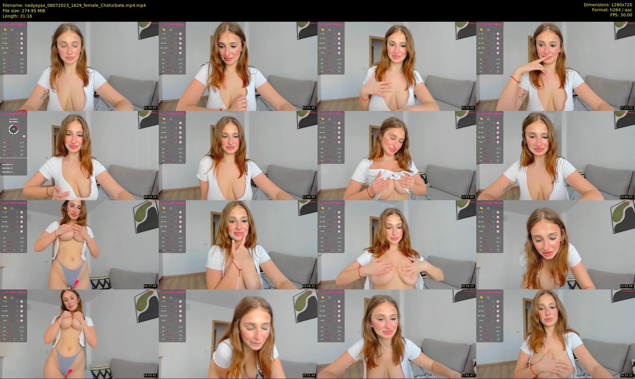 nadyayax — 32 minute Chaturbate female cam show recording, 720p, Jul 8, 2023