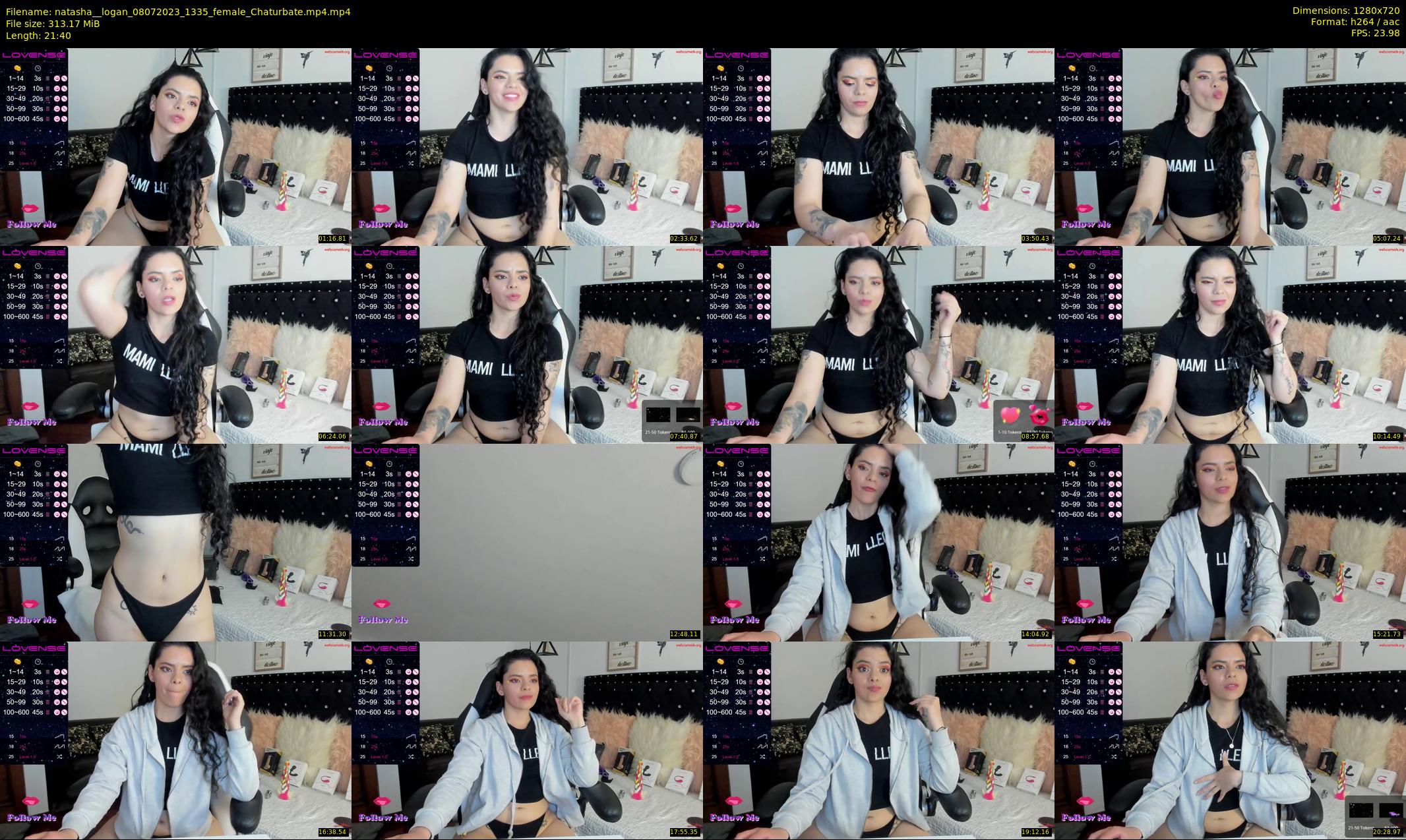natasha__logan — 22 minute Chaturbate female cam show recording, 720p, Jul 8, 2023