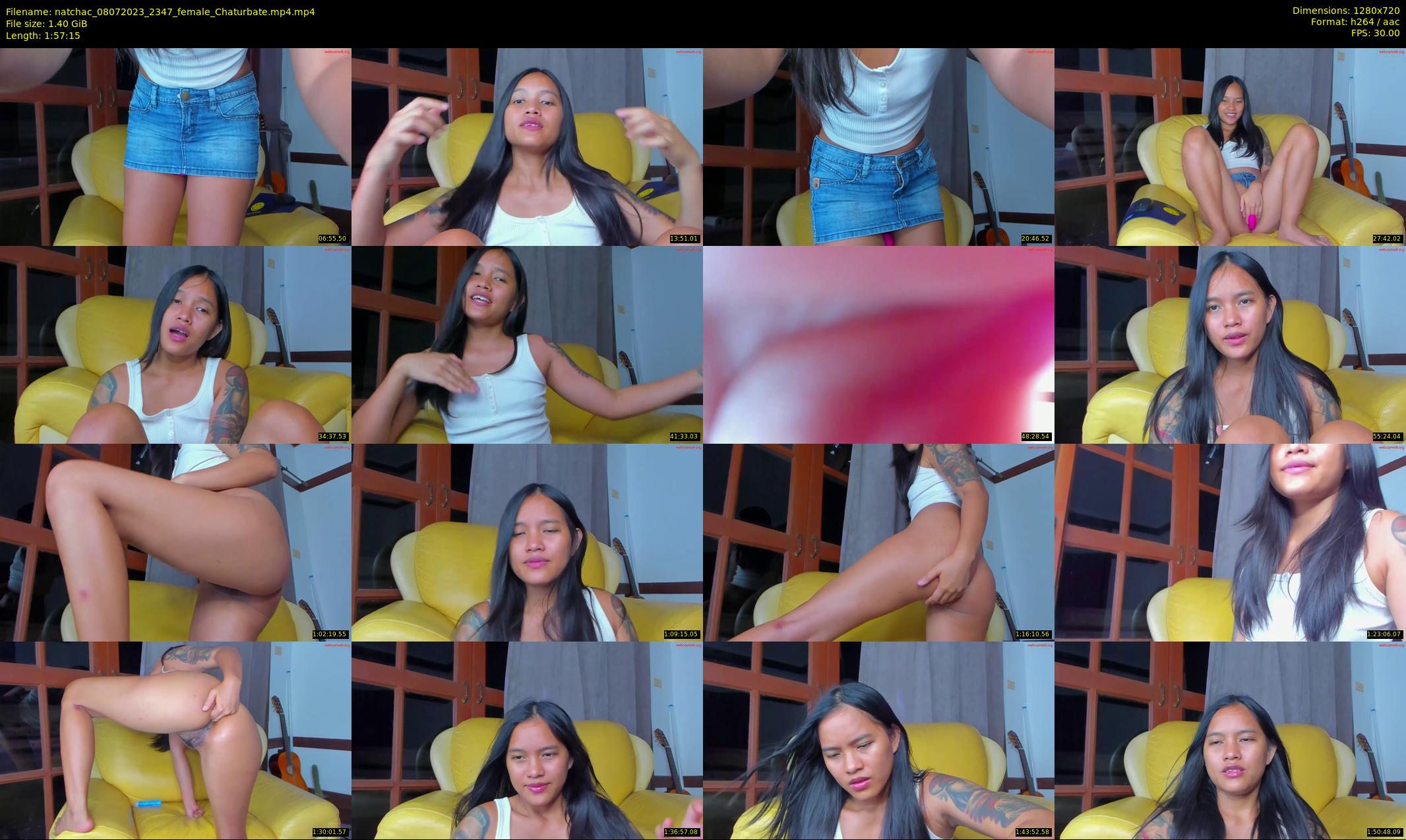 natchac — 118 minute Chaturbate female cam show recording, 720p, Jul 8, 2023