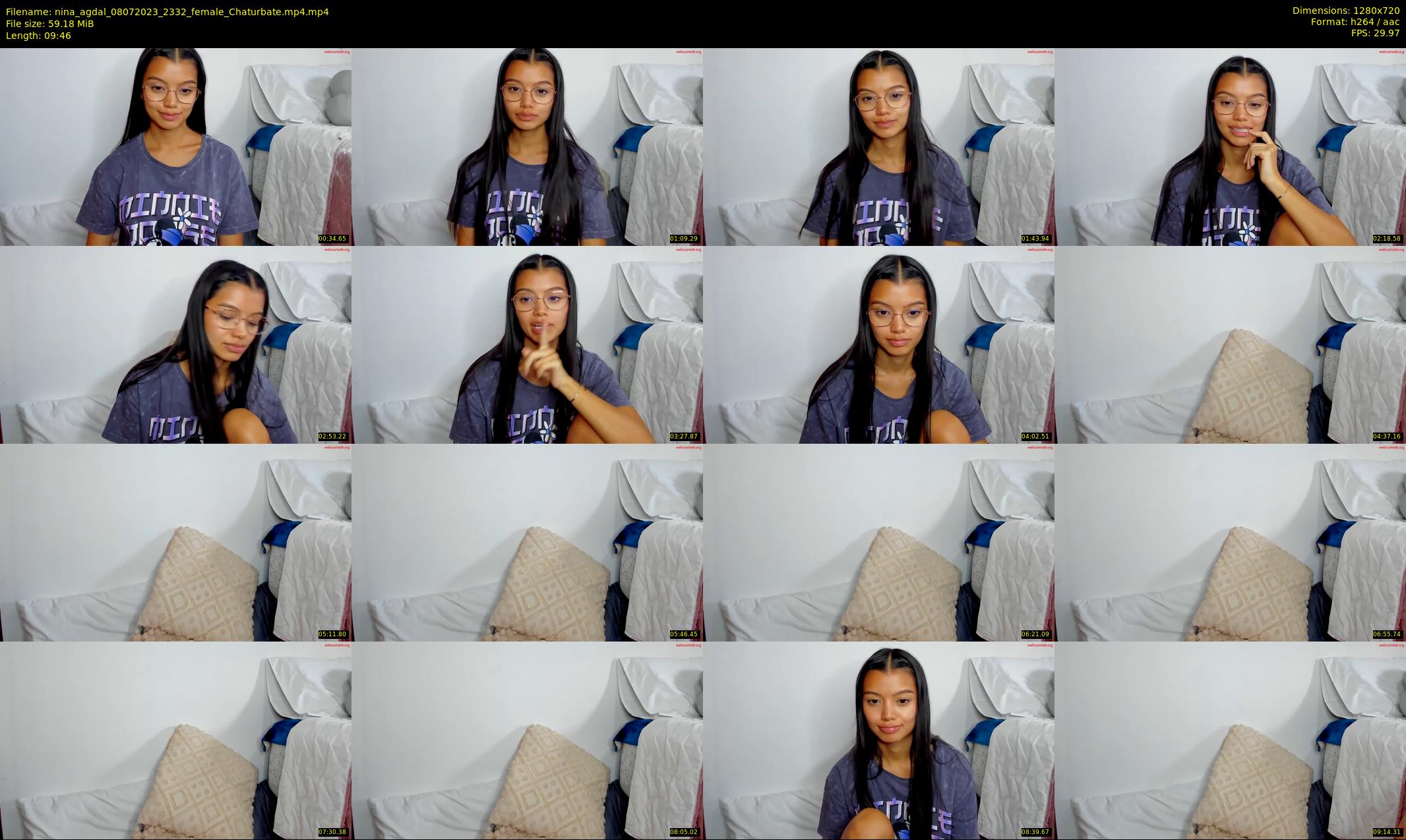 nina_agdal — 10 minute Chaturbate female cam show recording, 720p, Jul 8, 2023