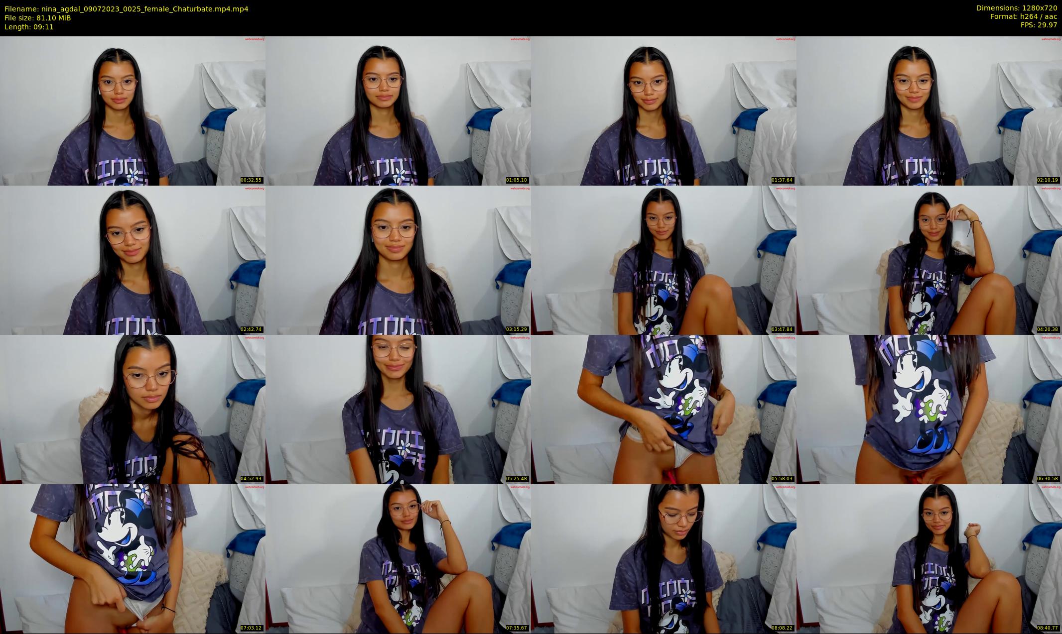 nina_agdal — 10 minute Chaturbate female cam show recording, 720p, Jul 9, 2023