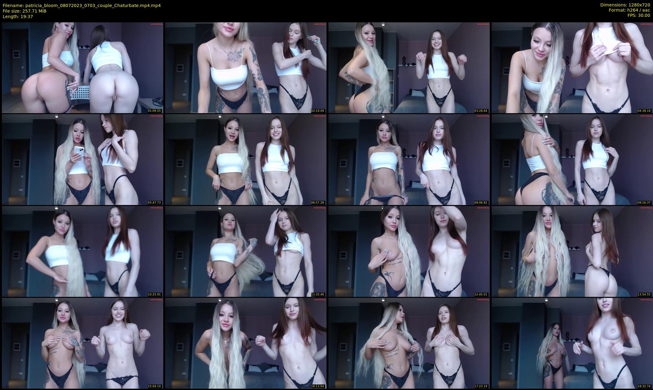patricia_bloom — 20 minute Chaturbate female cam show recording, 720p, Jul 8, 2023