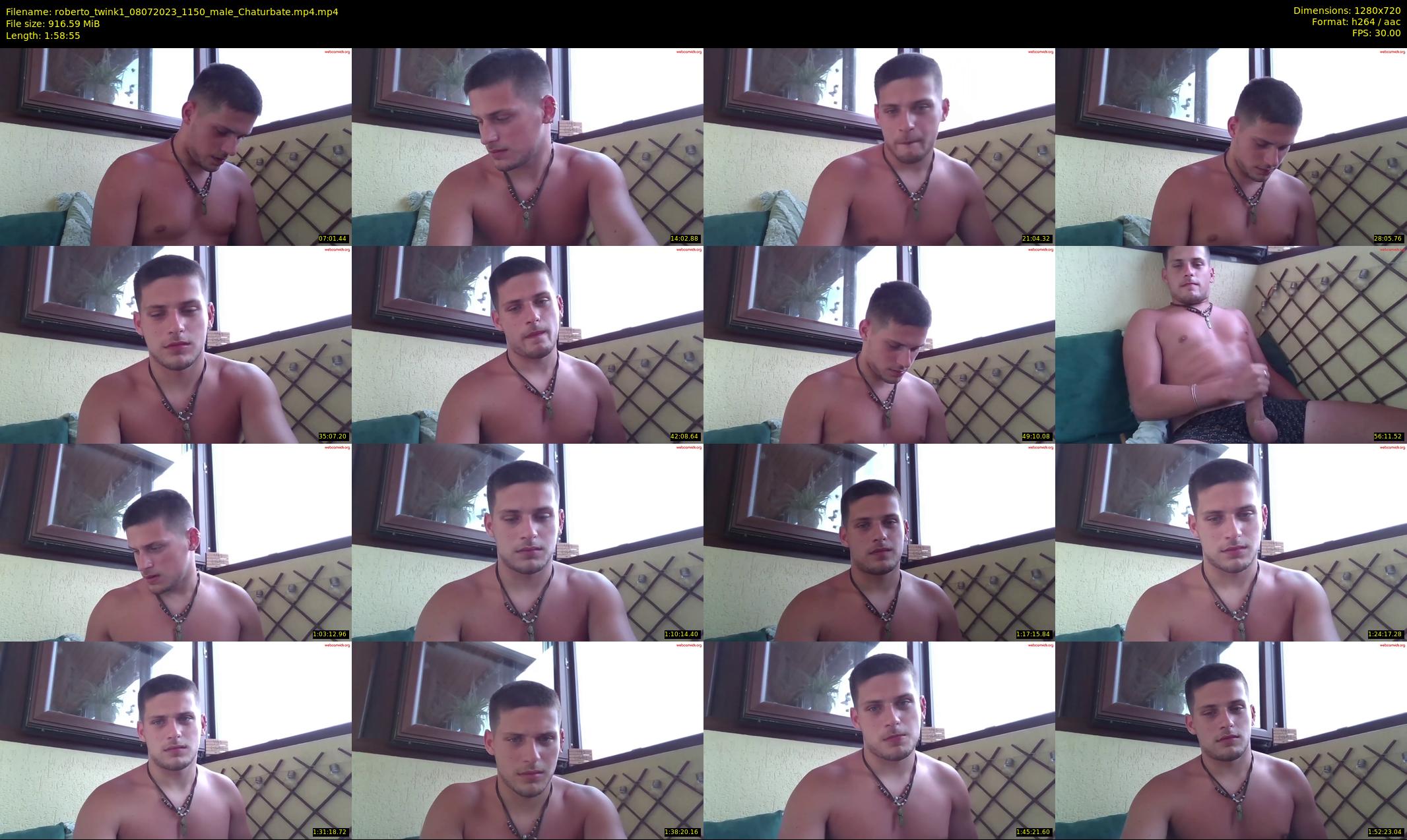 roberto_twink1 — 119 minute Chaturbate male cam show recording, 720p, Jul 8, 2023