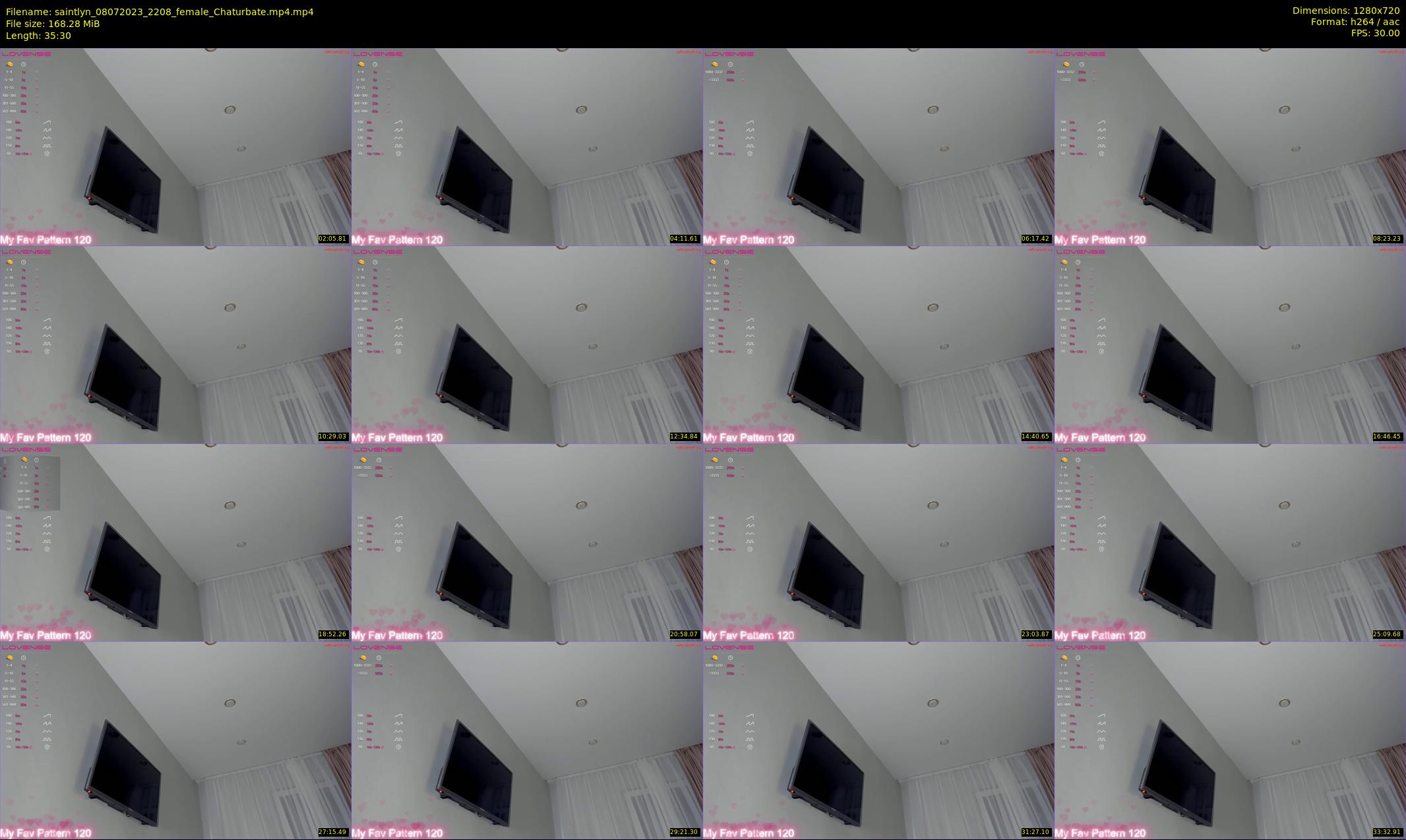 saintlyn — 36 minute Chaturbate female cam show recording, 720p, Jul 8, 2023