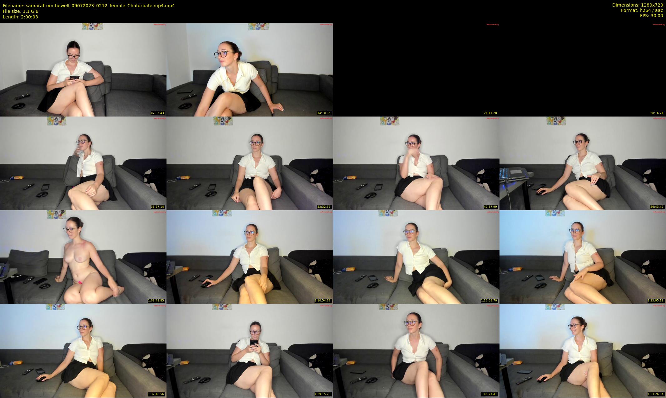samarafromthewell — 121 minute Chaturbate female cam show recording, 720p, Jul 9, 2023
