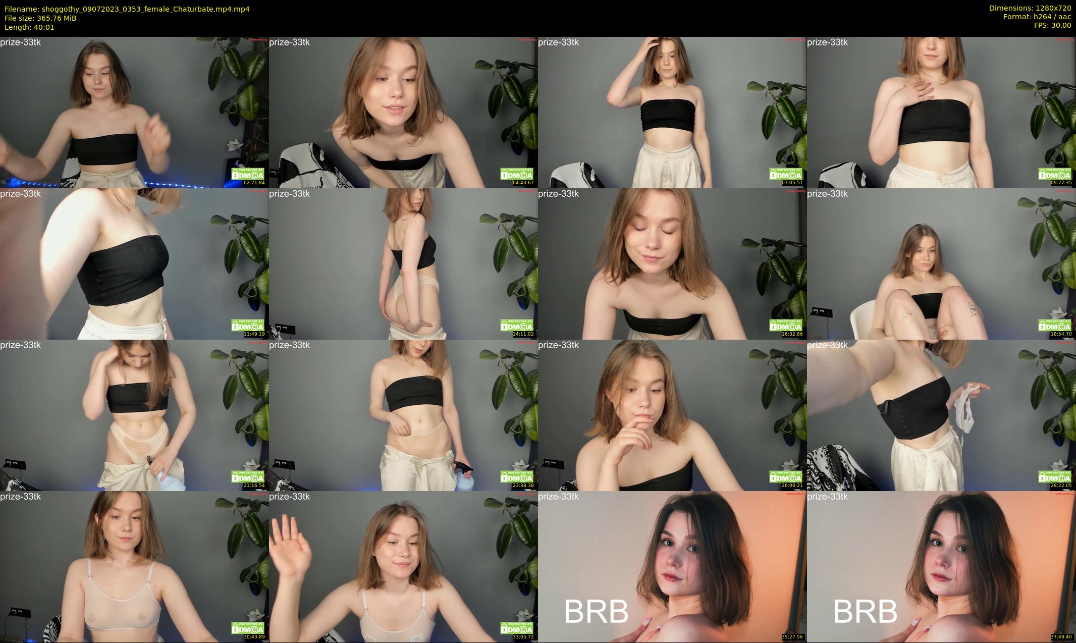 shoggothy — 41 minute Chaturbate female cam show recording, 720p, Jul 9, 2023