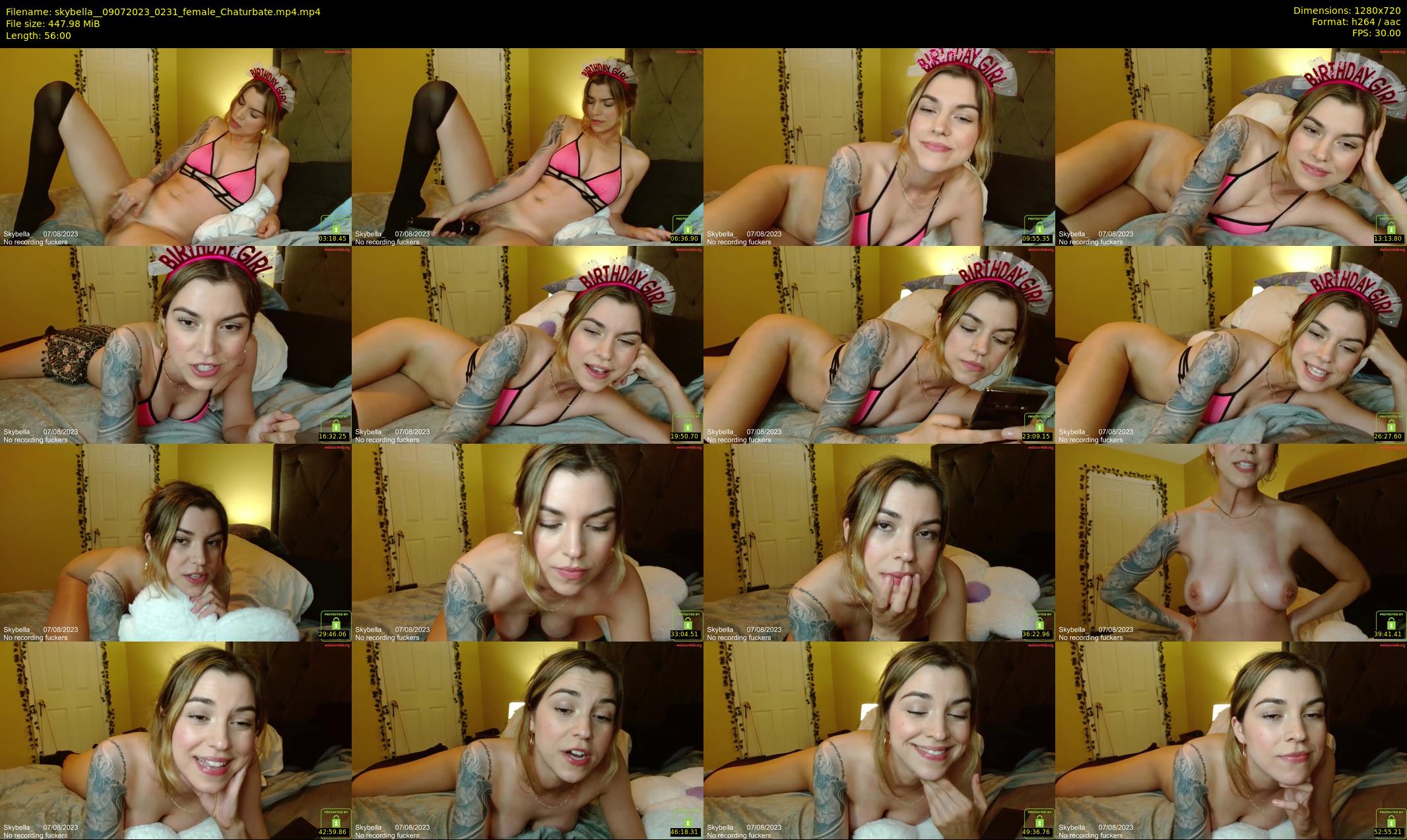 skybella_ — 56 minute Chaturbate female cam show recording, 720p, Jul 9, 2023