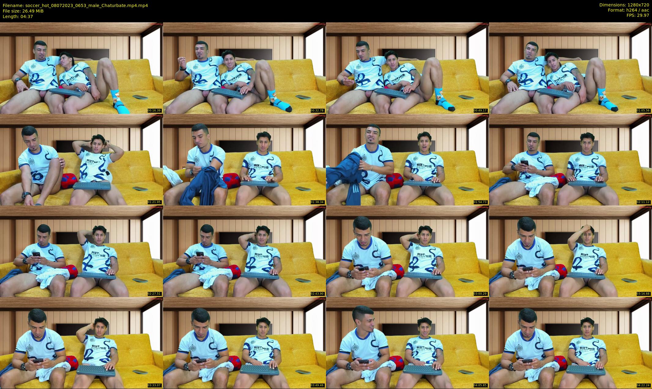 soccer_hot — 5 minute Chaturbate male cam show recording, 720p, Jul 8, 2023