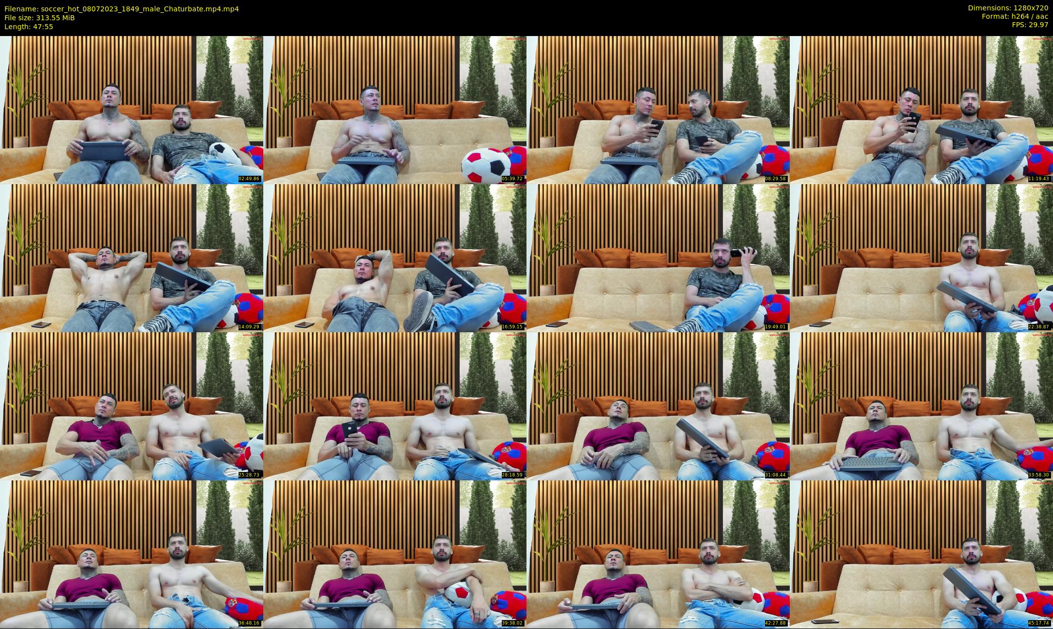 soccer_hot — 48 minute Chaturbate male cam show recording, 720p, Jul 8, 2023