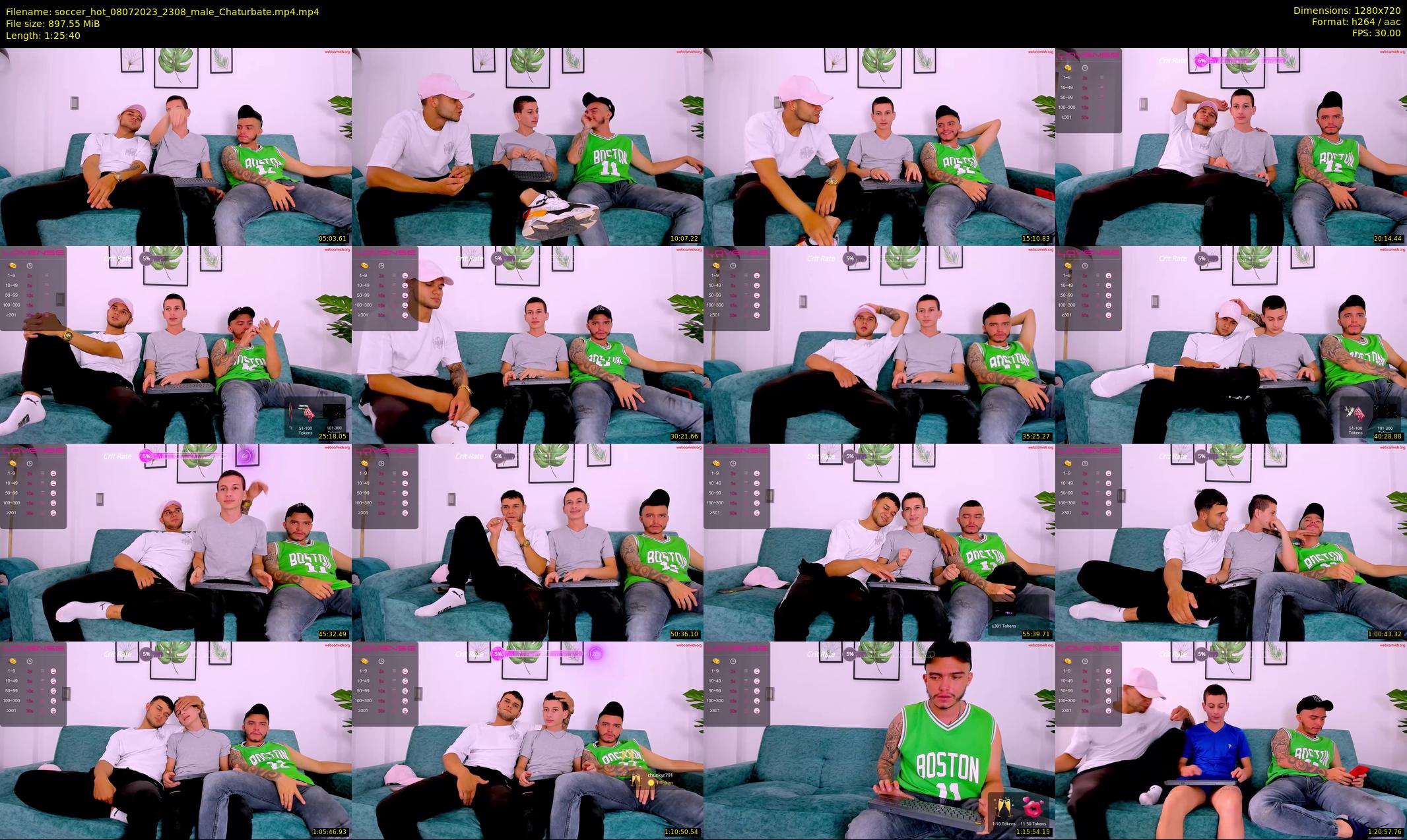 soccer_hot — 86 minute Chaturbate male cam show recording, 720p, Jul 8, 2023