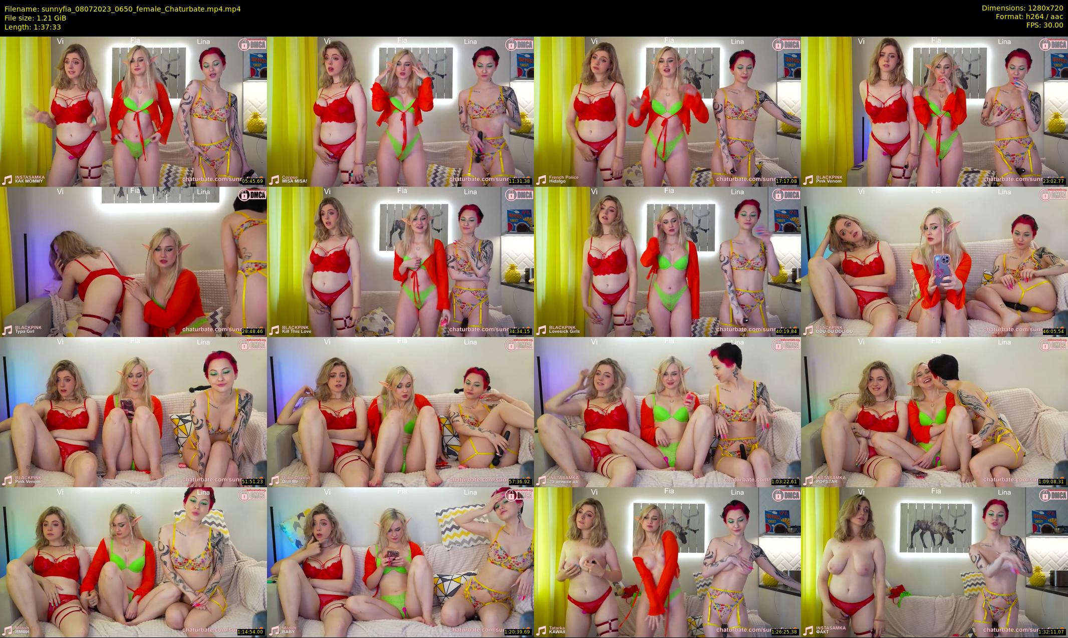 sunnyfia — 98 minute Chaturbate female cam show recording, 720p, Jul 8, 2023