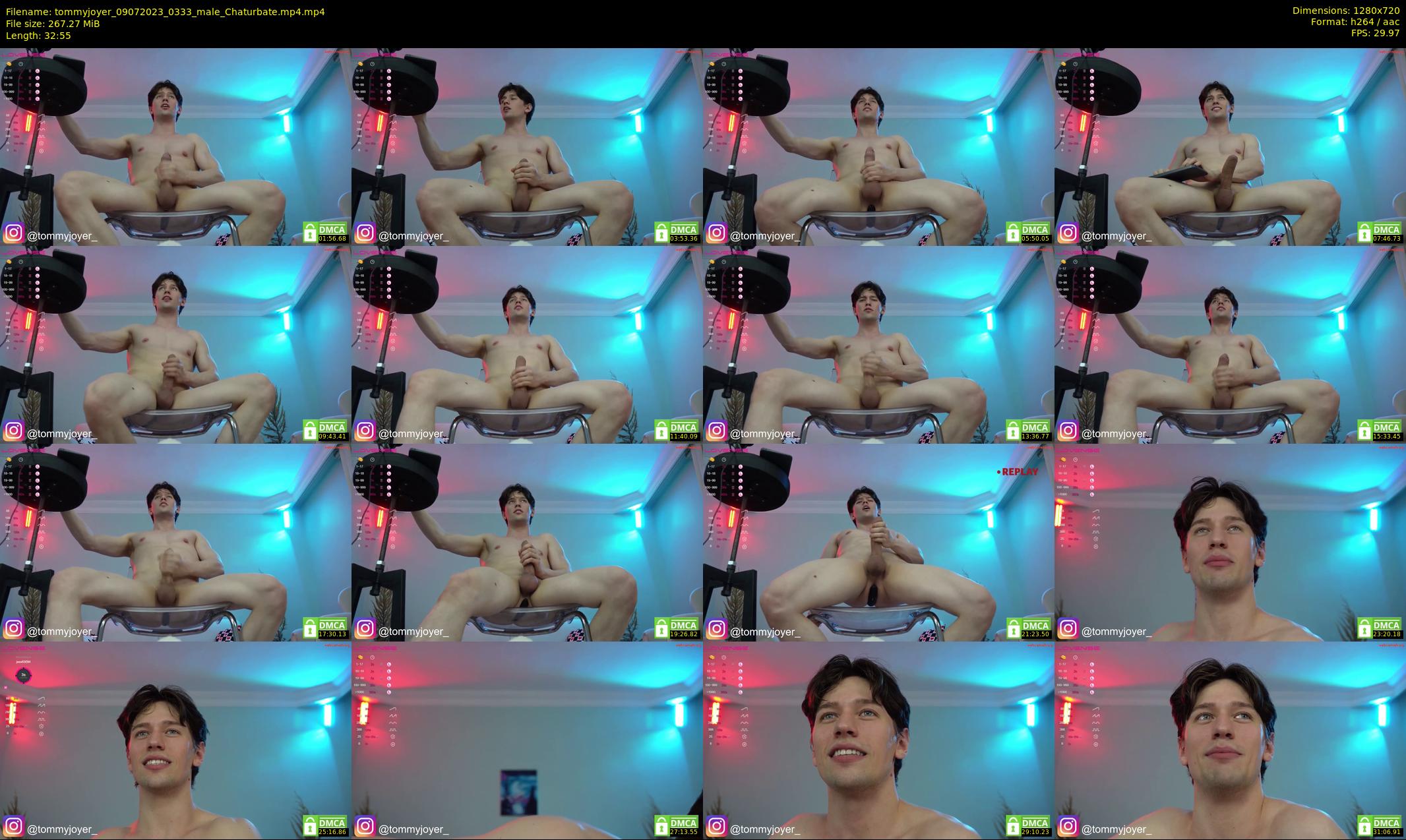 tommyjoyer — 33 minute Chaturbate male cam show recording, 720p, Jul 9, 2023