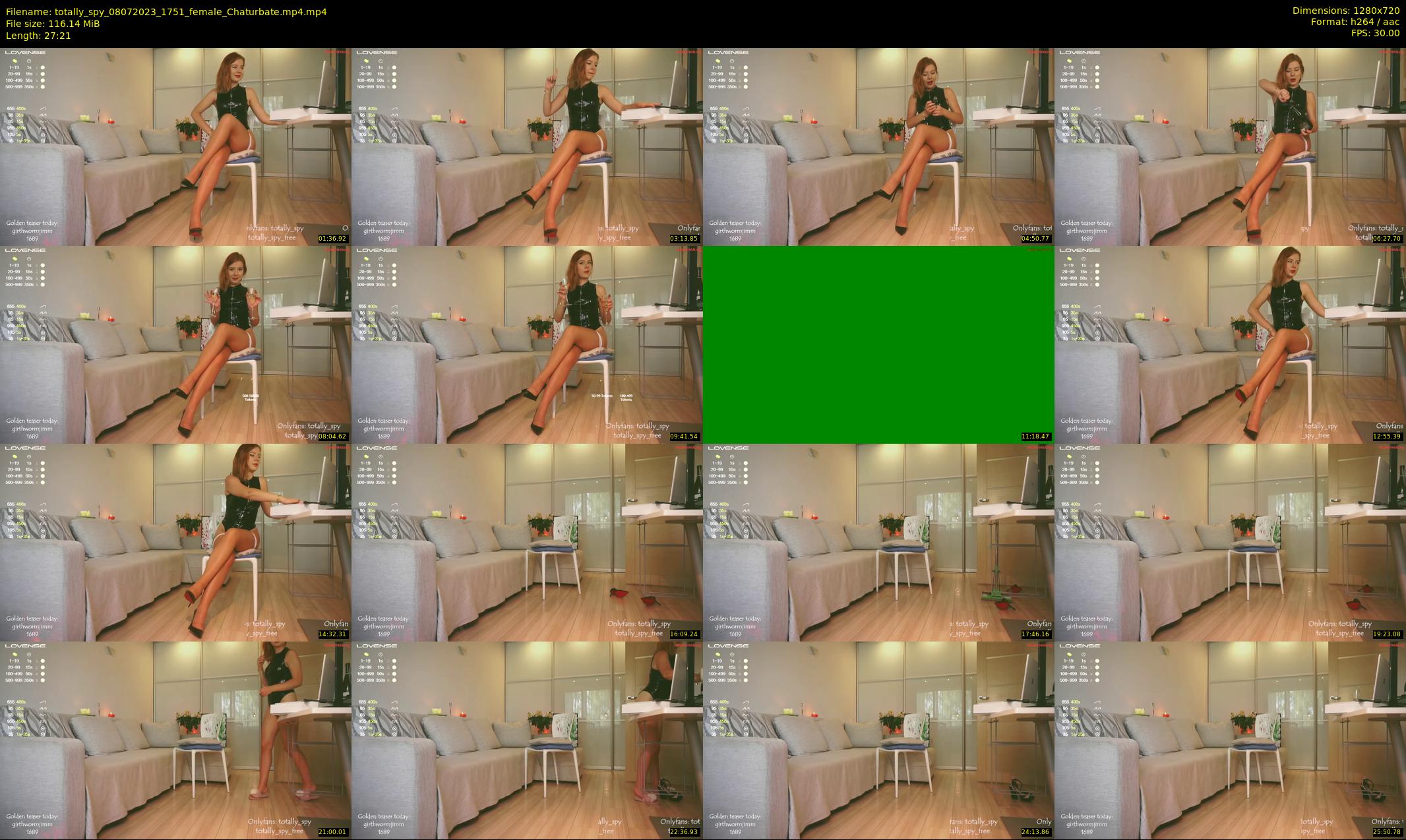 totally_spy — 28 minute Chaturbate female cam show recording, 720p, Jul 8, 2023