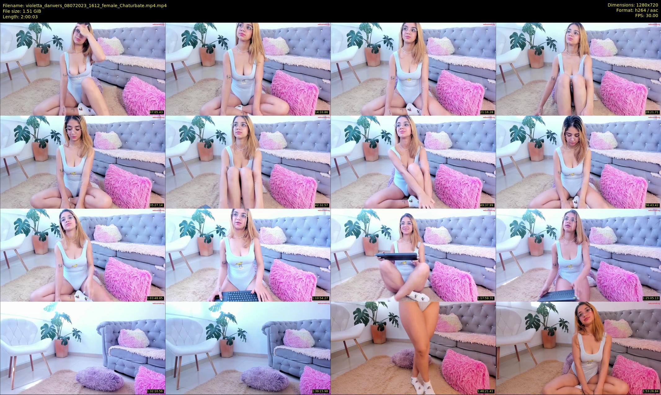 violetta_danvers — 121 minute Chaturbate female cam show recording, 720p, Jul 8, 2023
