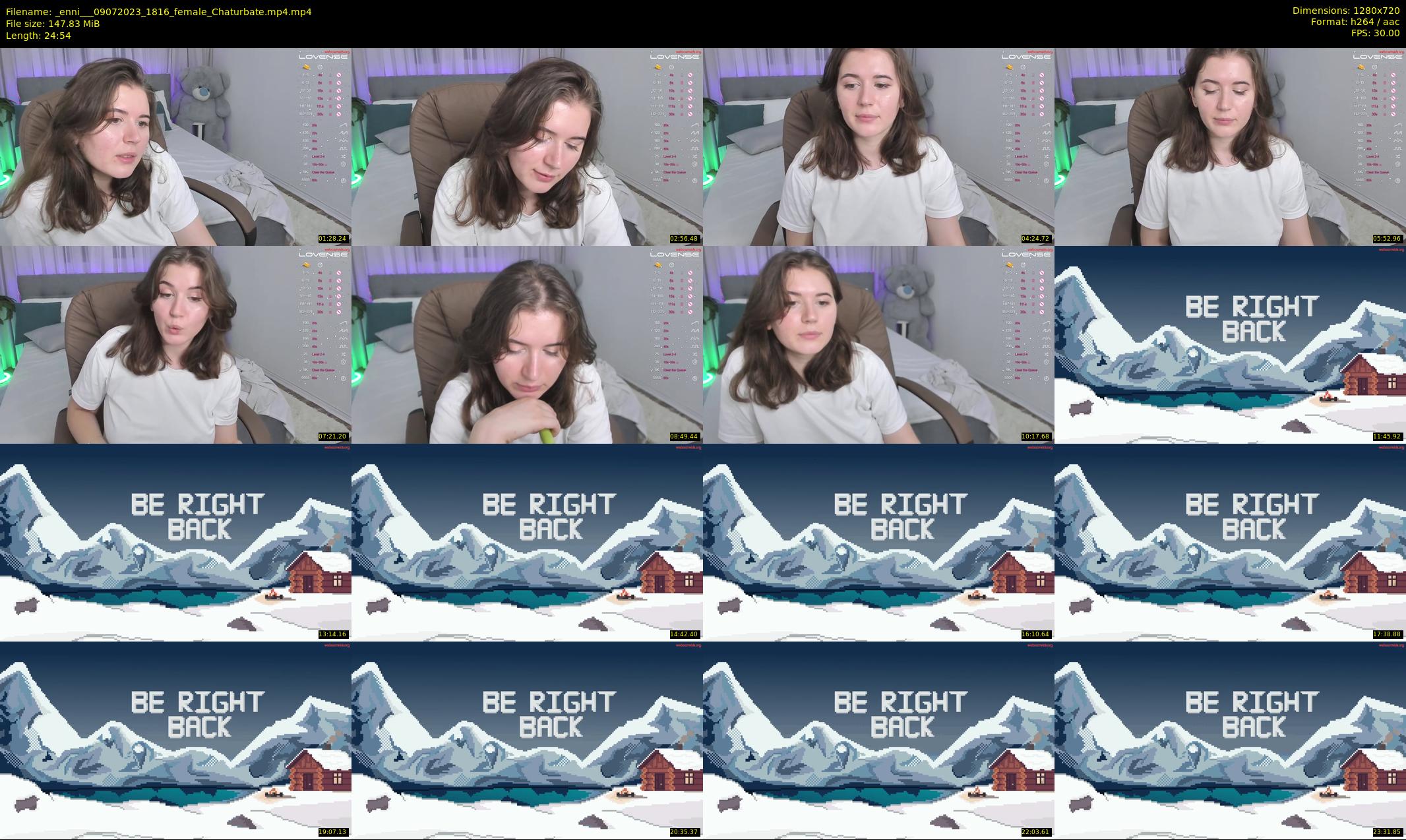 _enni__ — 25 minute Chaturbate female cam show recording, 720p, Jul 9, 2023