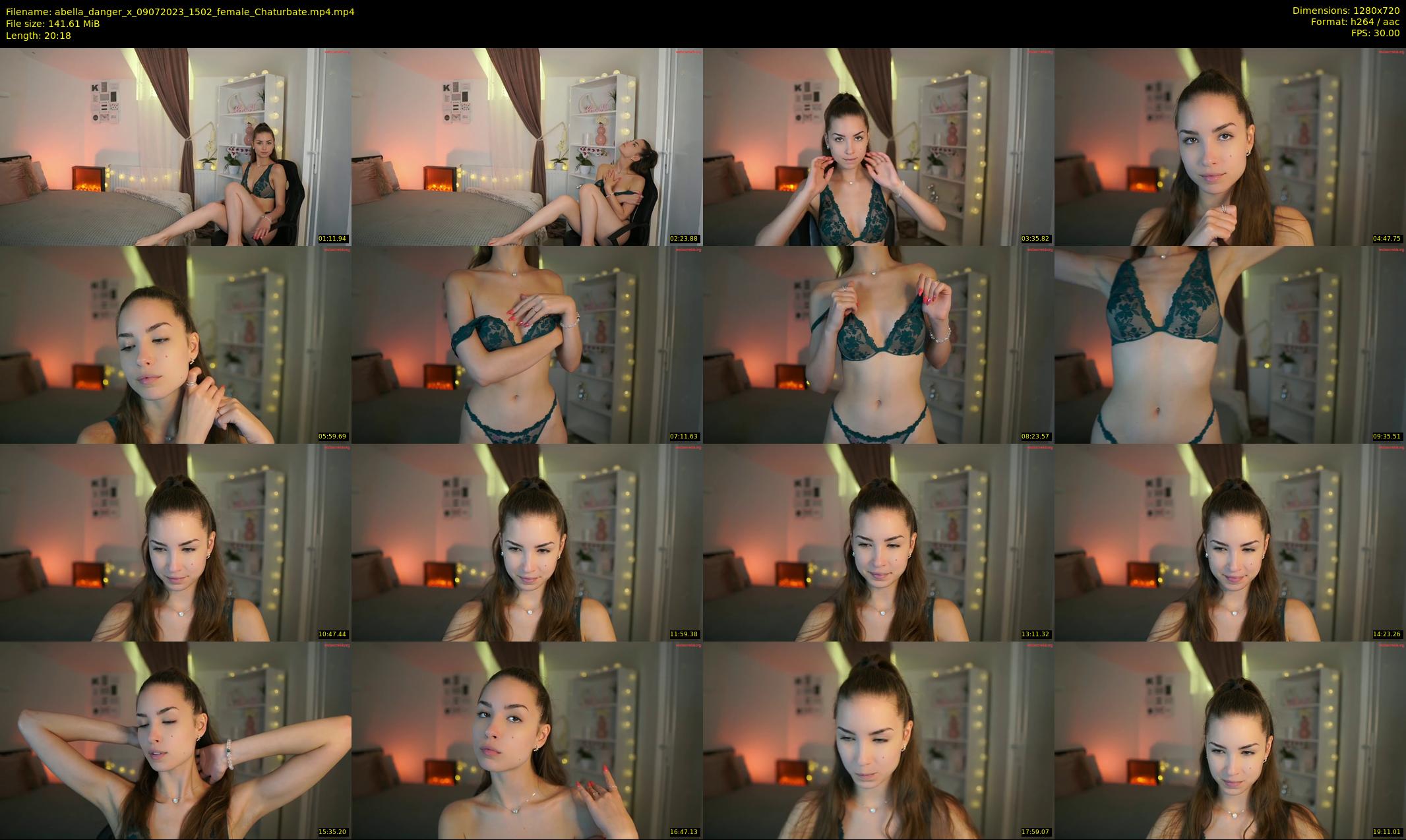 abella_danger_x — 21 minute Chaturbate female cam show recording, 720p, Jul 9, 2023