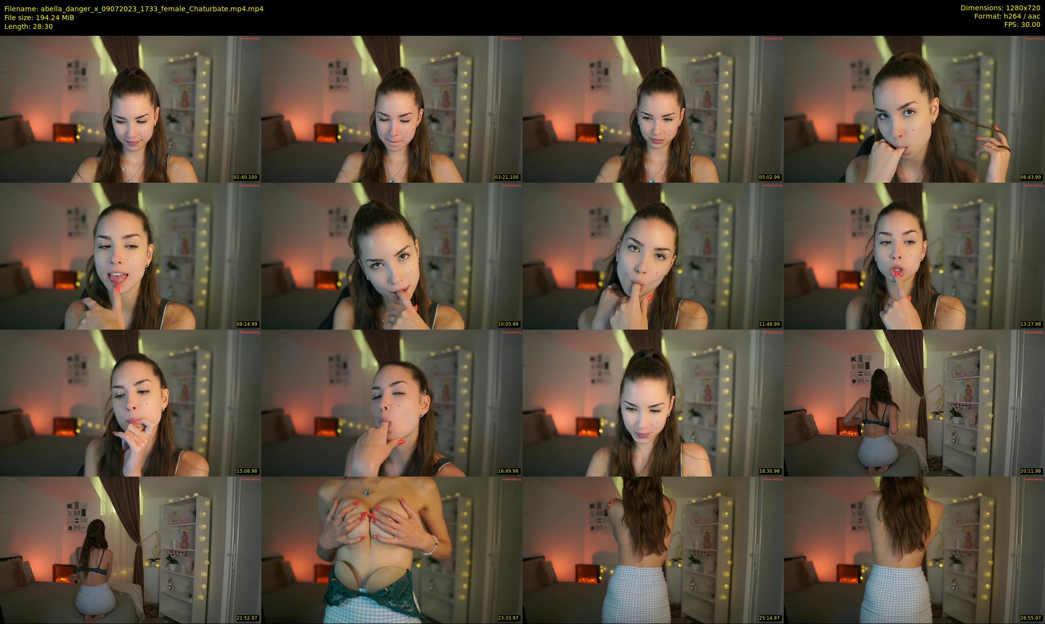 abella_danger_x — 29 minute Chaturbate female cam show recording, 720p, Jul 9, 2023